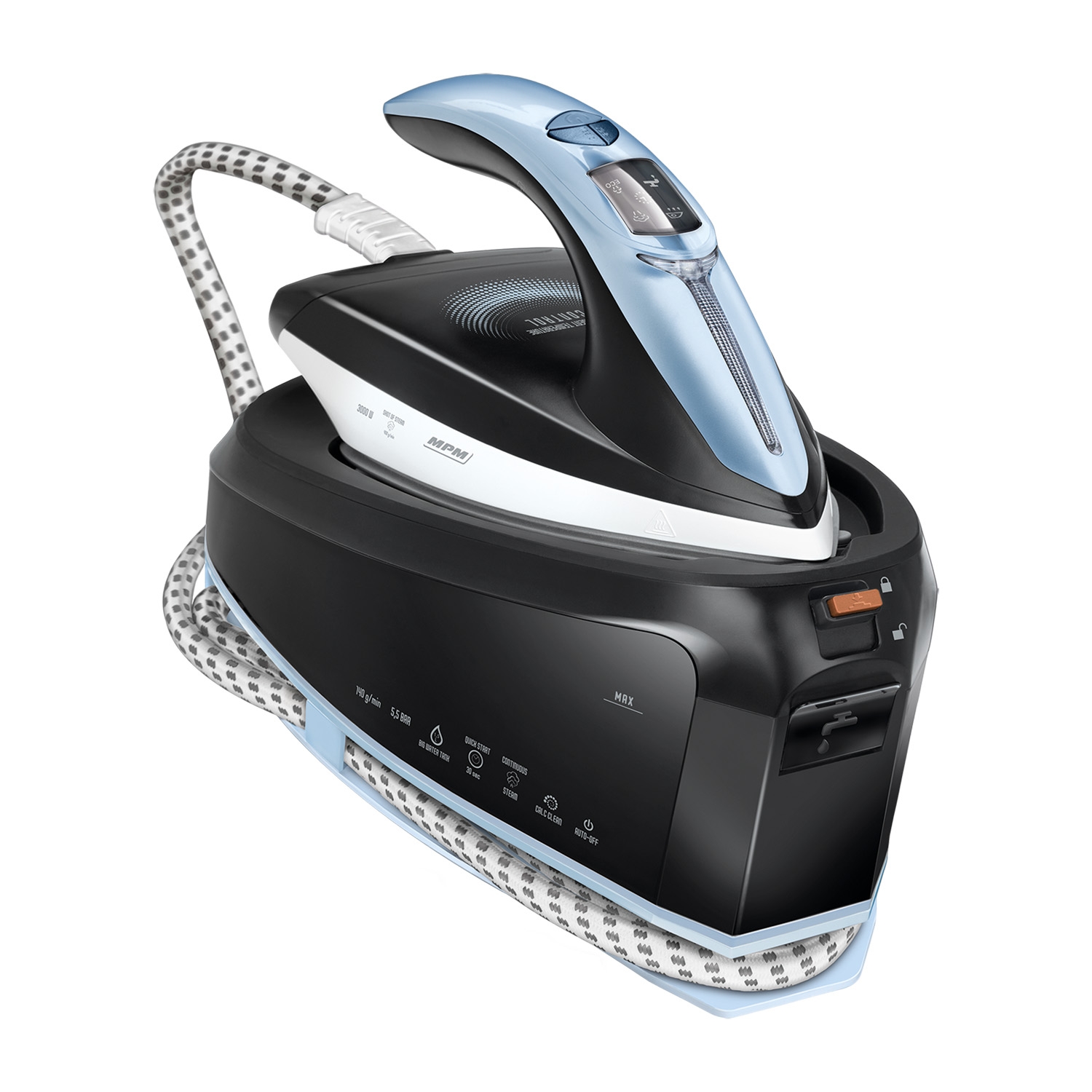 Żelazko z generatorem pary MPM MZE-23, 400g/min, 3000 W