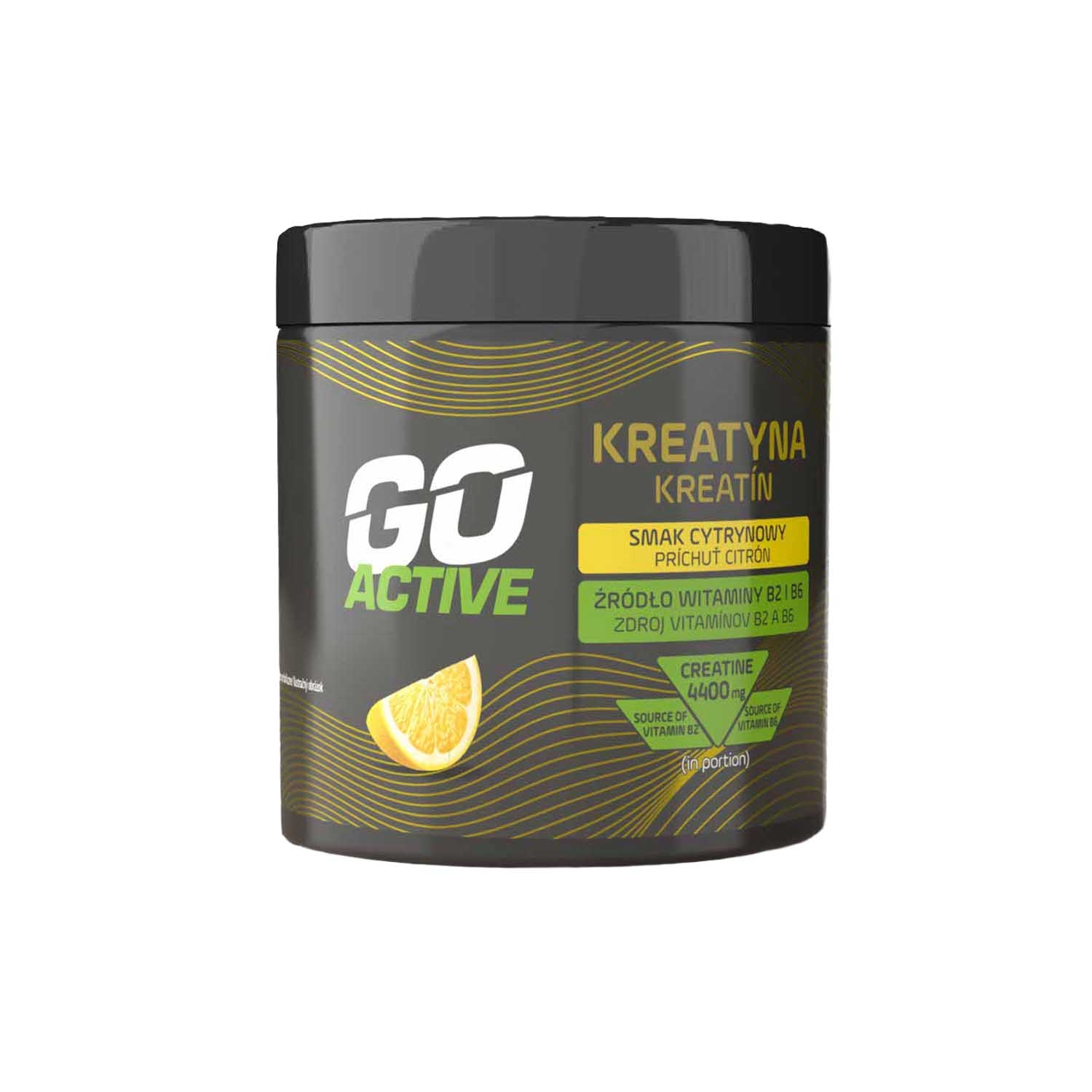 Suplement diety Go Active Kreatyna, smak cytrynowy, 300 g
