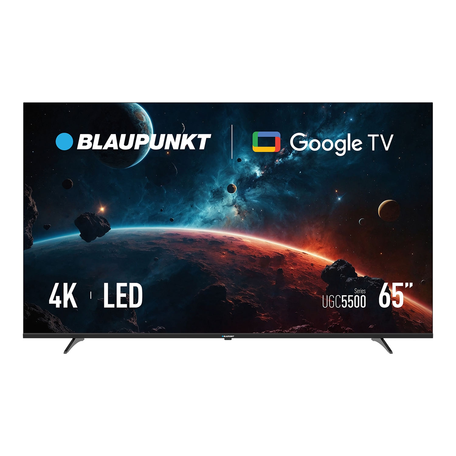 Telewizor 65” Blaupunkt 65UGC5500S, LED, Ultra HD, Google TV, DVB-T/T2/C/S2
