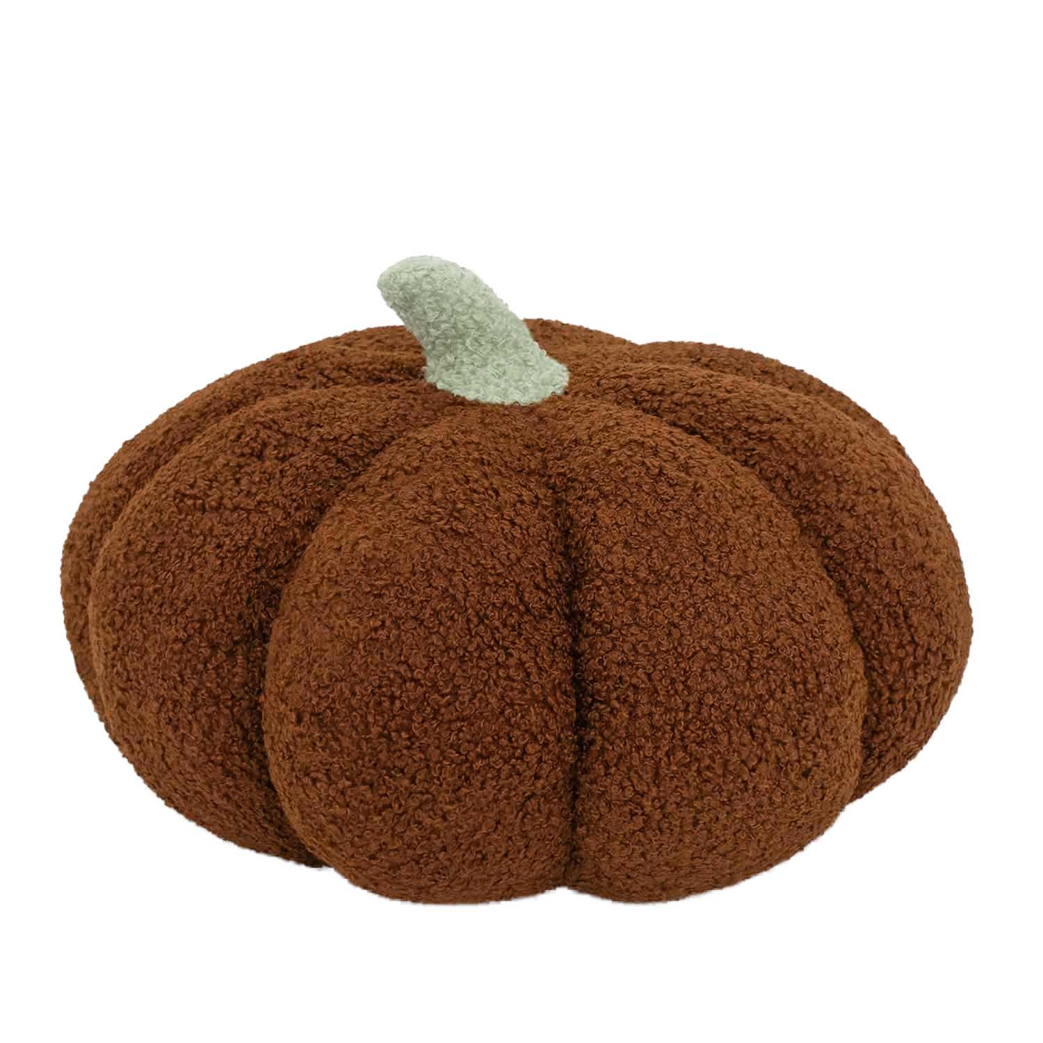 Poduszka dynia Domarex Pumpkin, 30 x 30 cm, brązowa