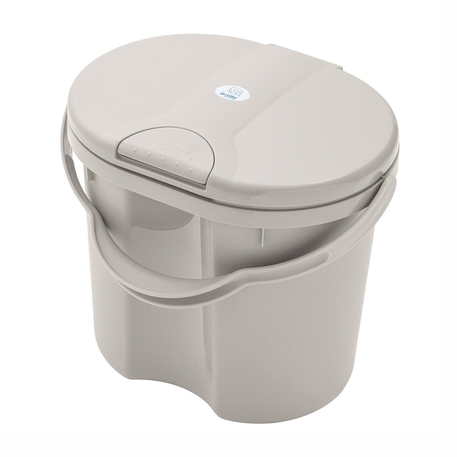 Pojemnik na pieluchy Rotho Tilo, 11 l, cappuccino