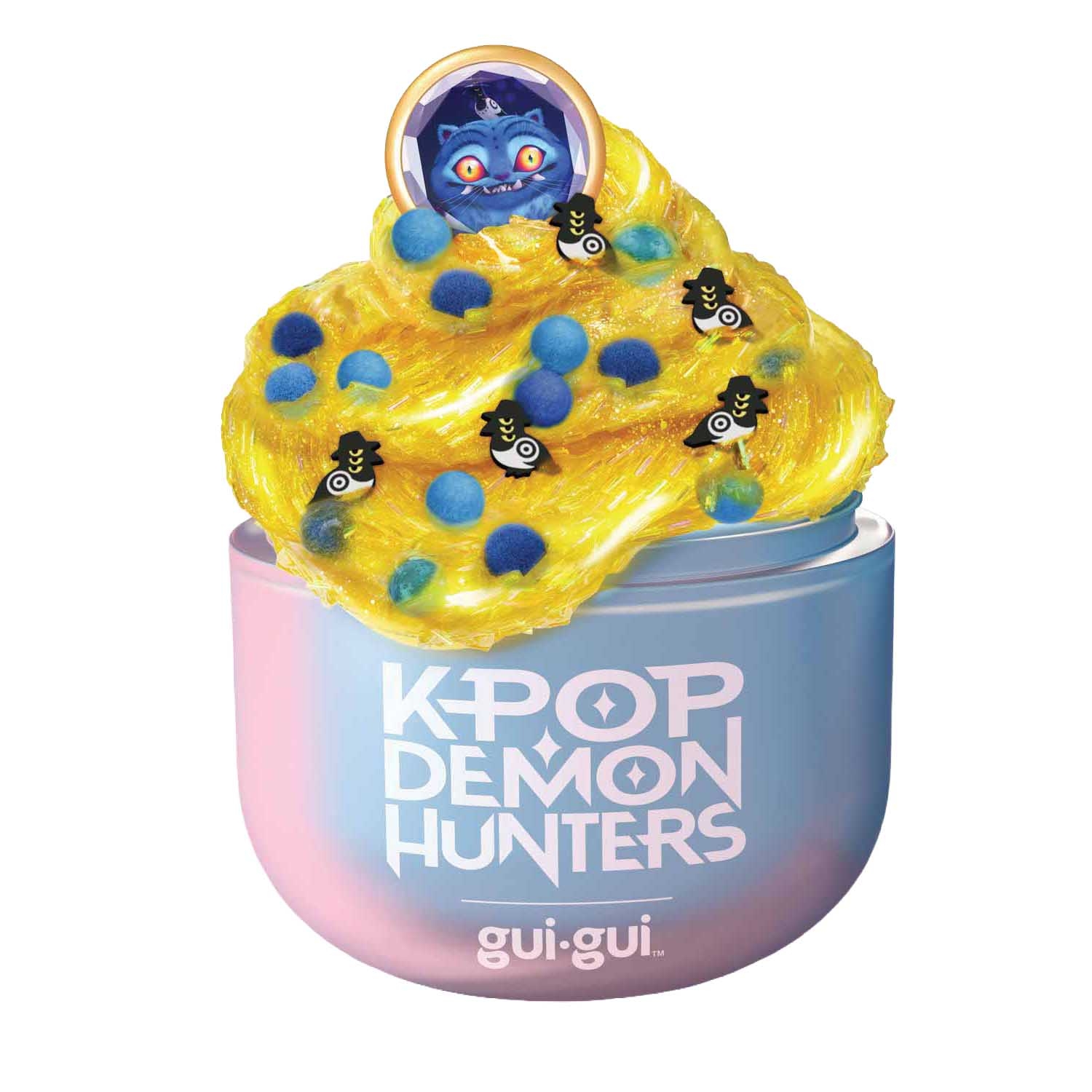 Slime Gui Gui KPop Demon Hunters, żółty