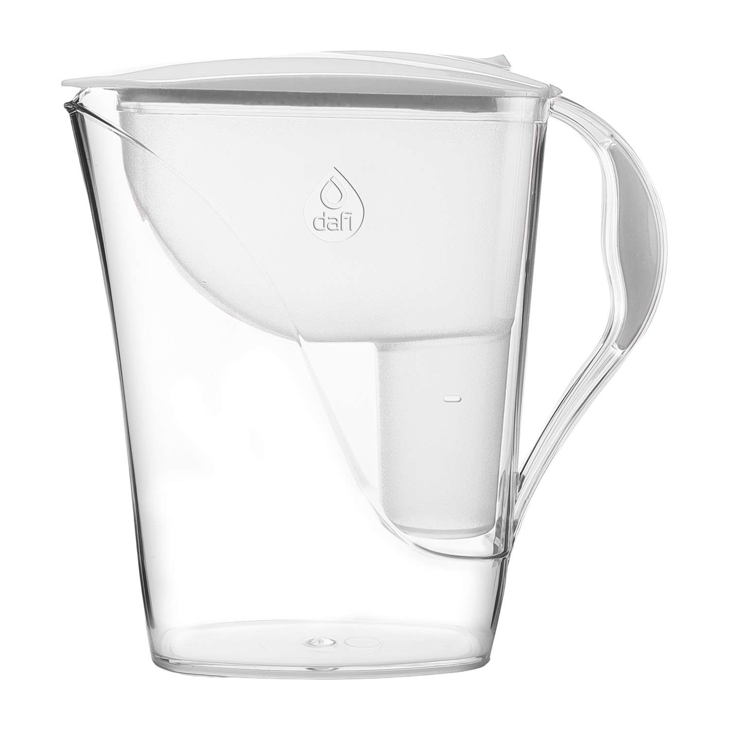 Dzbanek filtrujący Dafi Luna, 3,3 l, 2 wkłady Classic, biały