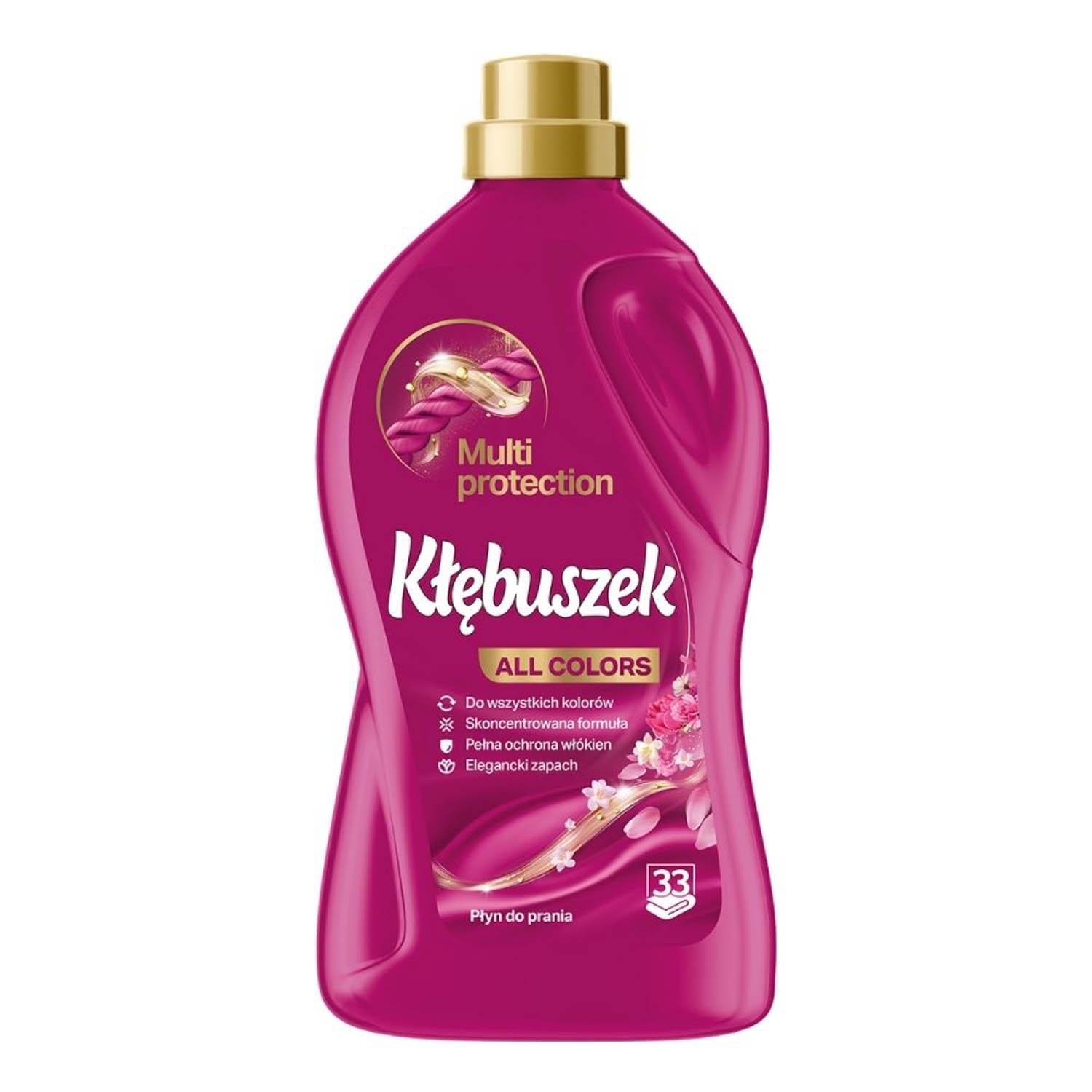 Płyn do prania Kłębuszek Floral, 1,82 l