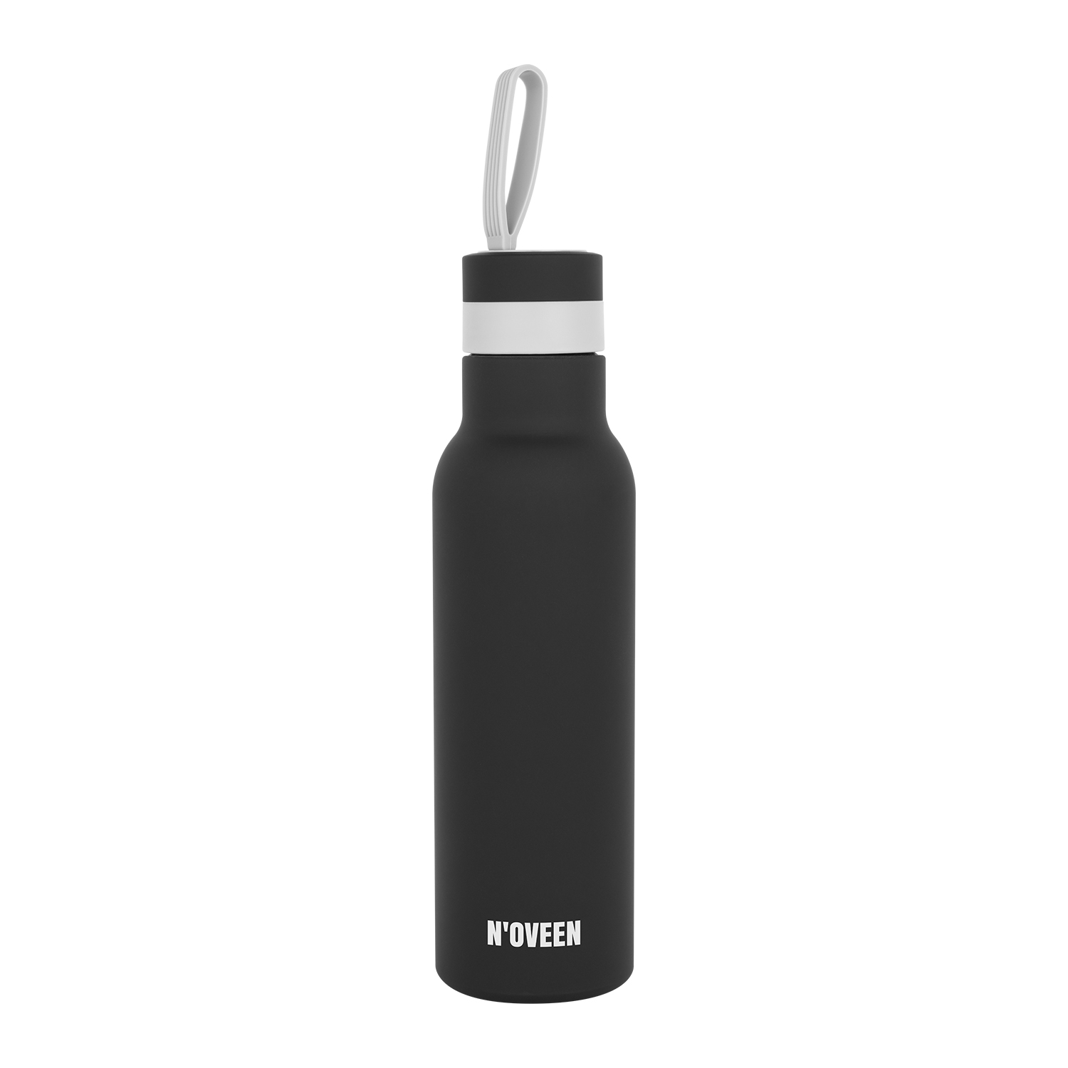 Butelka Termiczna Noveen TB150 Black Satin, 500 ml, czarna