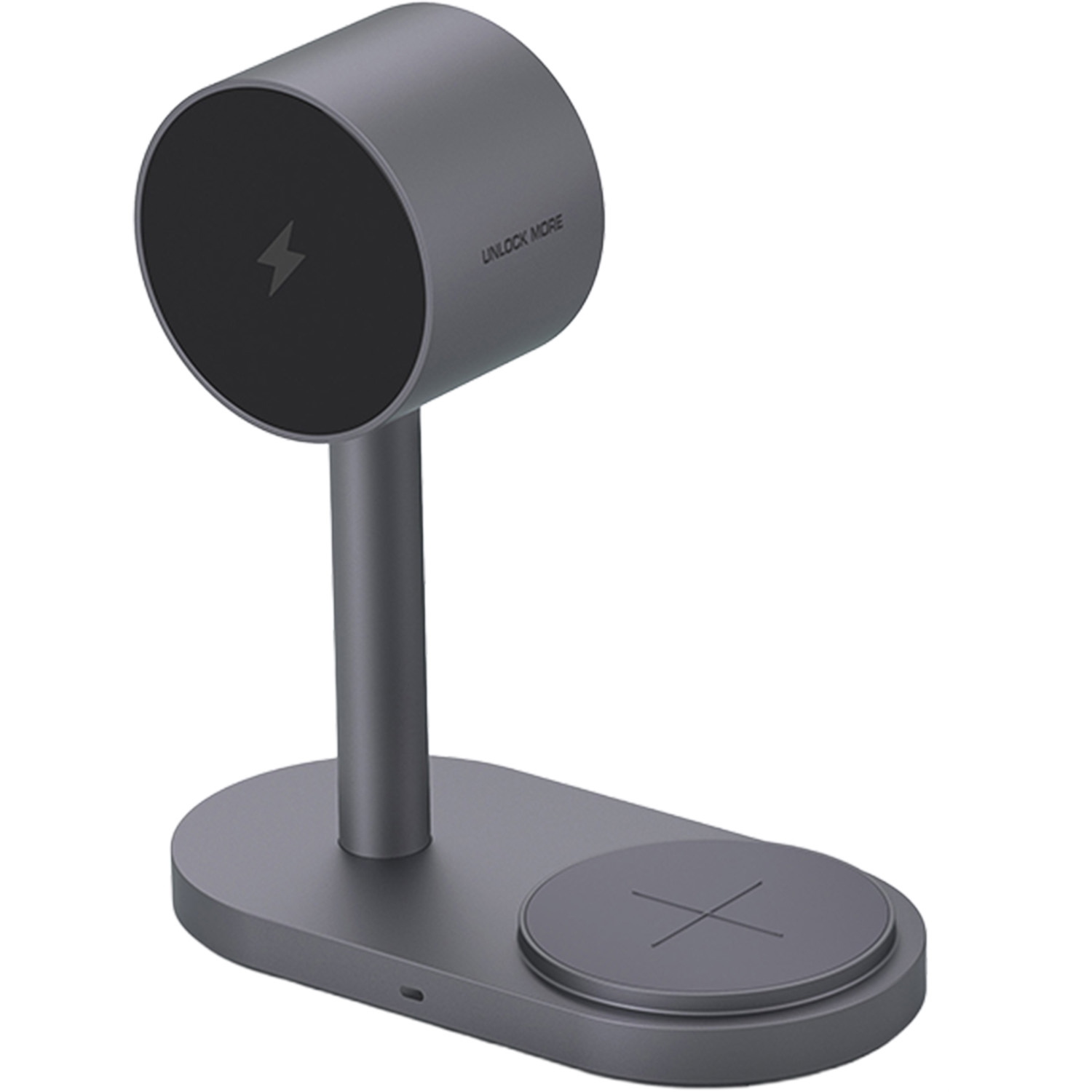 Magnetyczna ładowarka bezprzewodowa 2 w 1 Aukey LC-MC213, QI2.2, 25 W