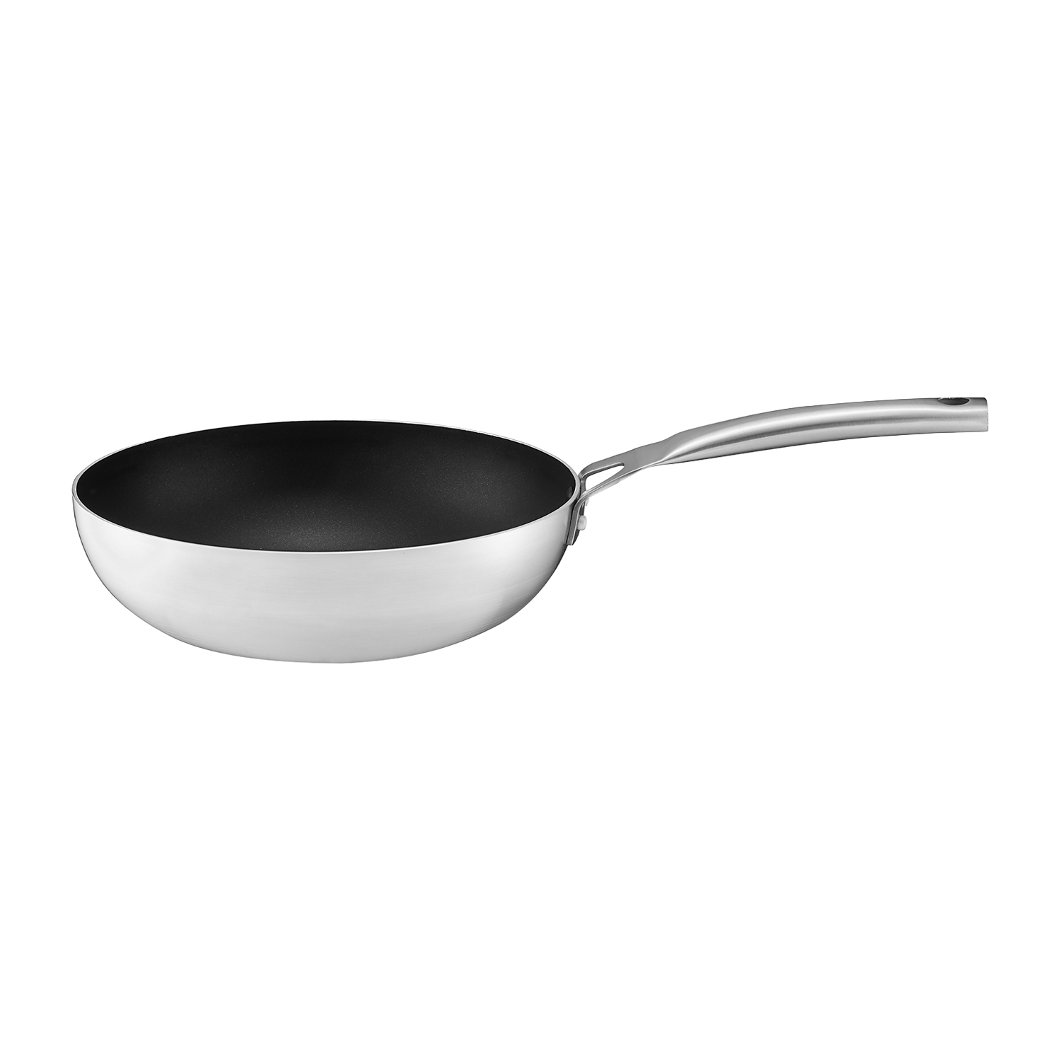Patelnia wok 28 cm Ambition Dott, wskaźnik Heat Control