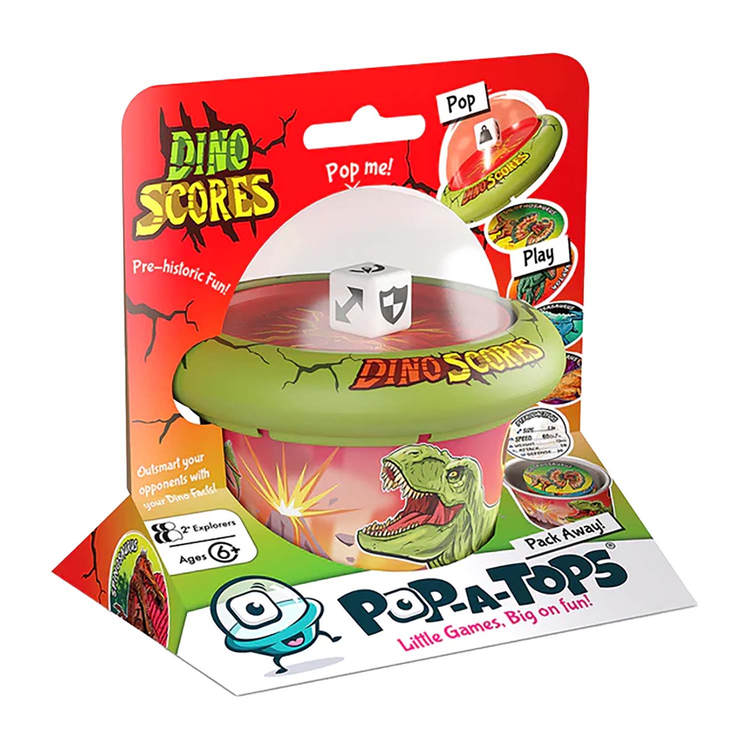 Gra Pop a Tops, dino