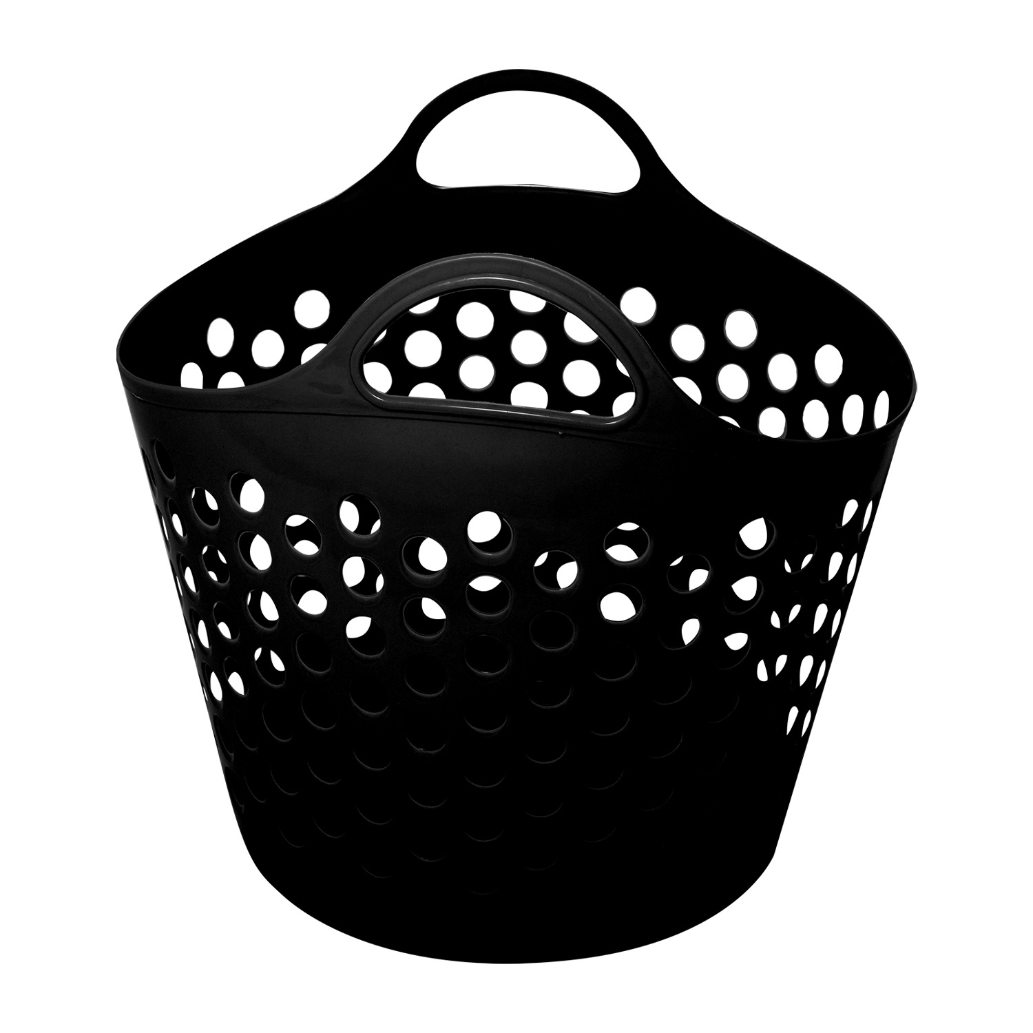 Kosz na pranie Casa Si Flexi S, 30 l, czarny
