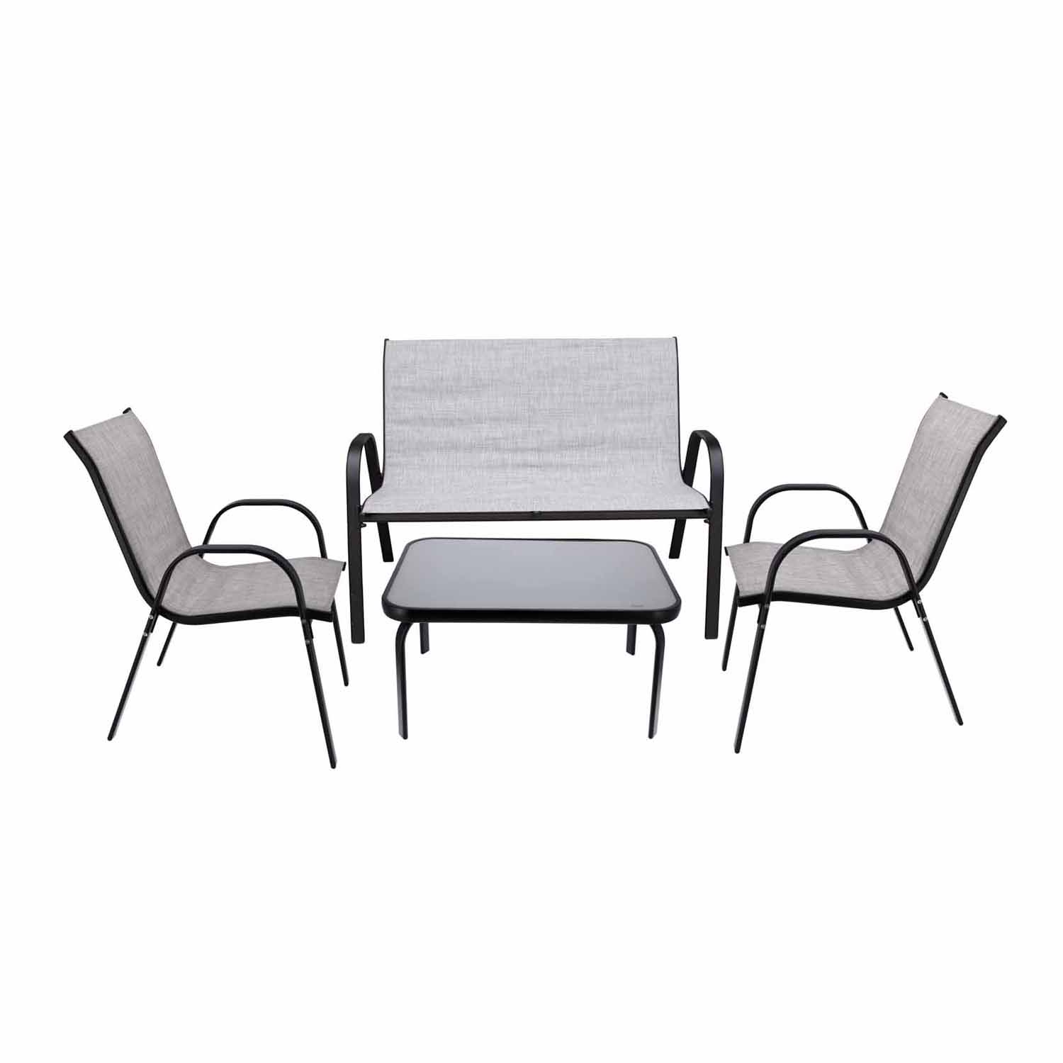 Zestaw mebli ogrodowych Jumi Fiesta, sofa, 2 krzesła, stolik