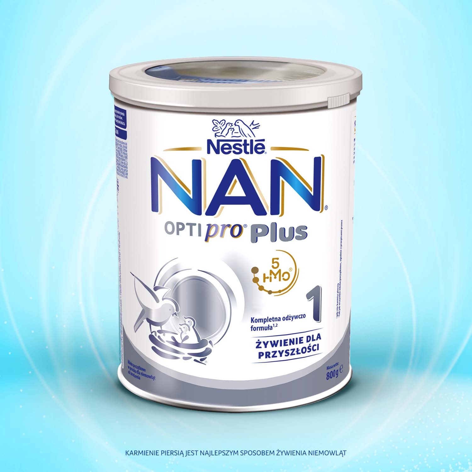 Mleko początkowe NAN Optipro Plus 1, od urodzenia, 800 g