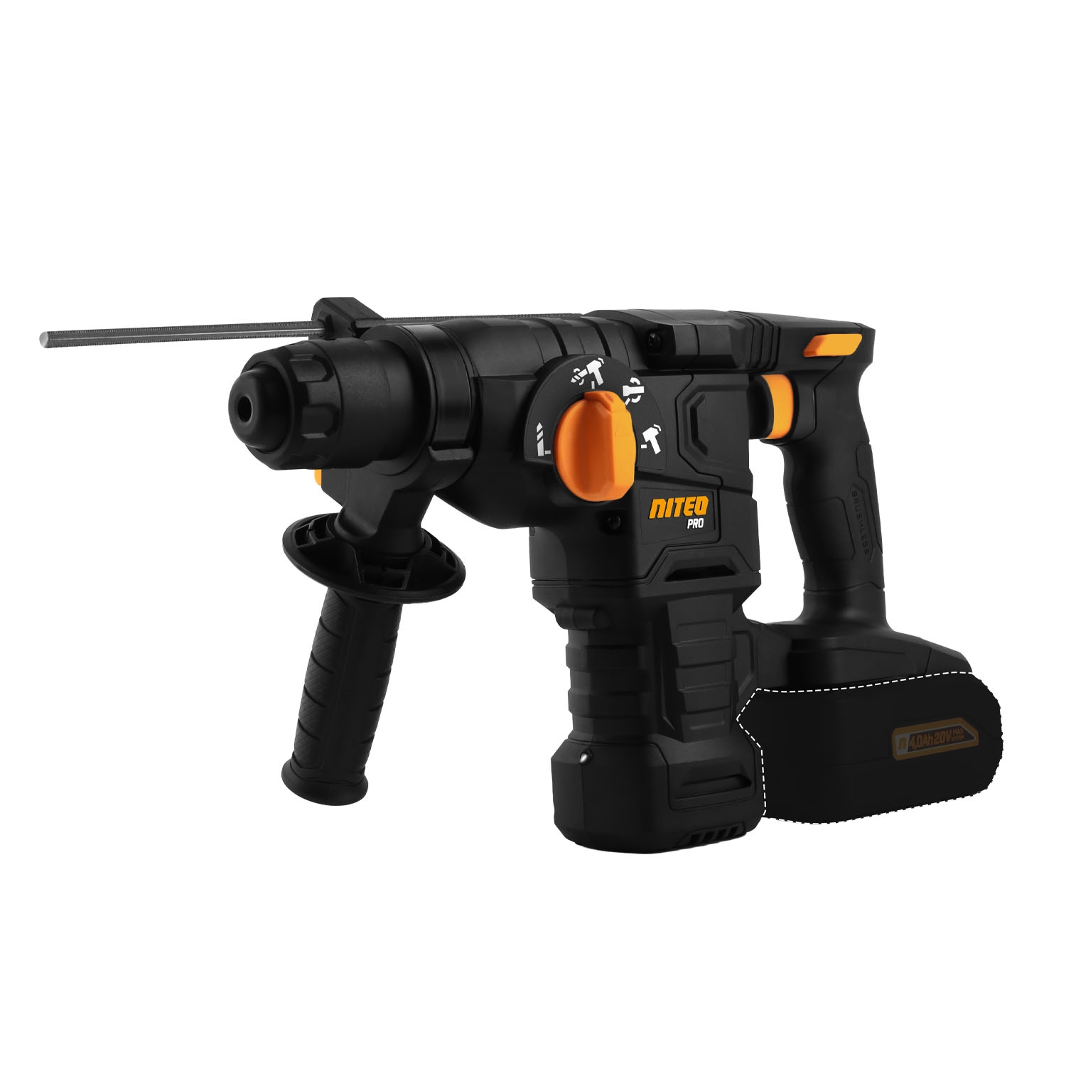Akumulatorowy młot udarowy Niteo Pro 20 V Max, 20 V