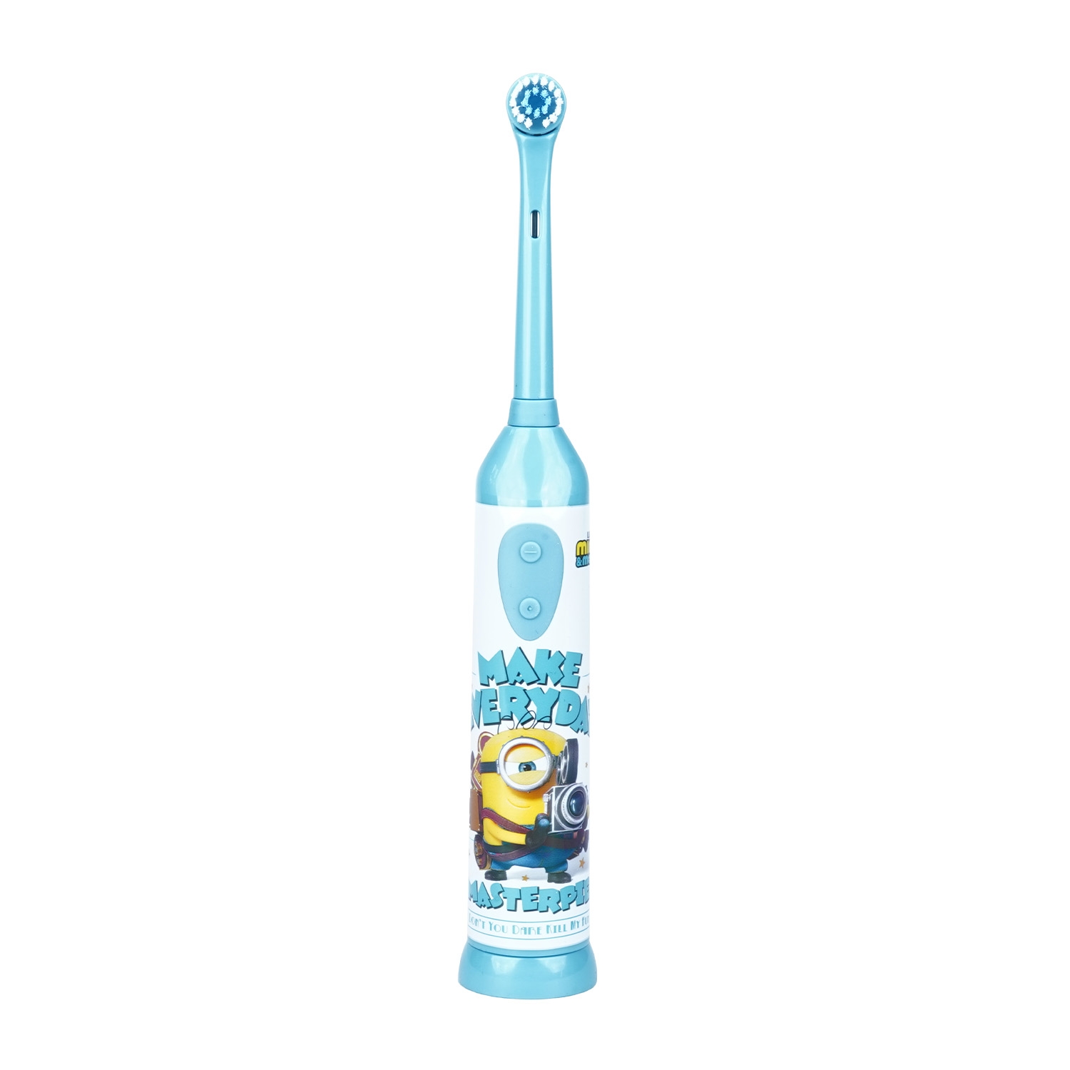 Szczoteczka oscylacyjna dla dzieci MPTech, Minionki, niebieska