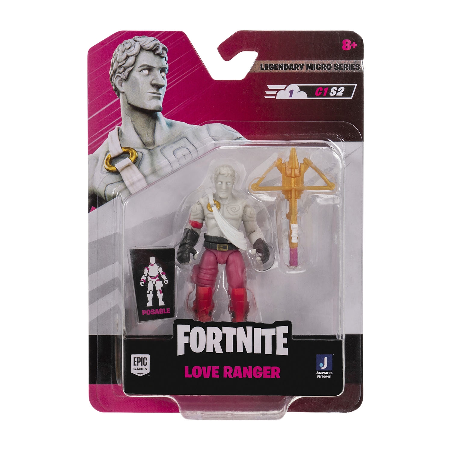 Figurka Fortnite Love Ranger, 6,5 cm, ruchoma