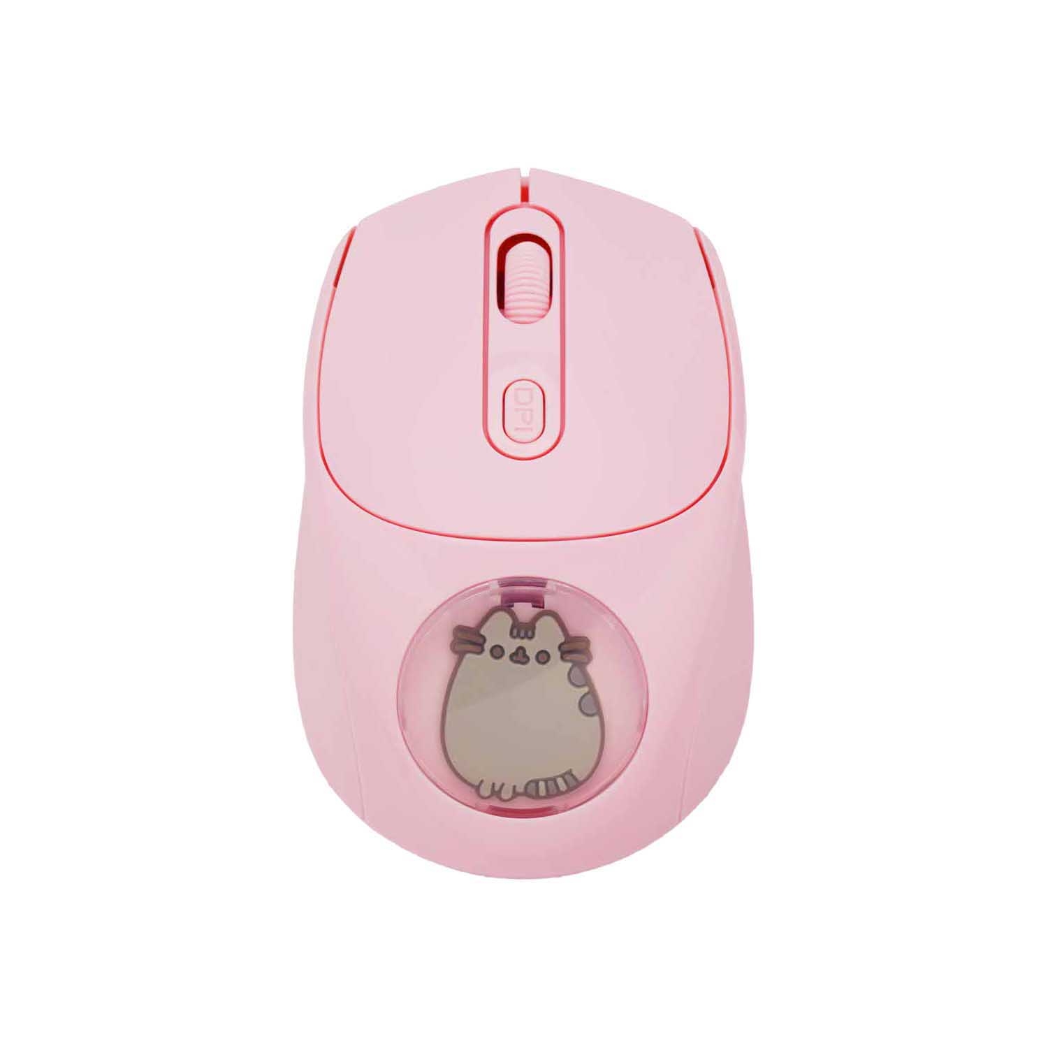 Myszka bezprzewodowa Pusheen, różowa
