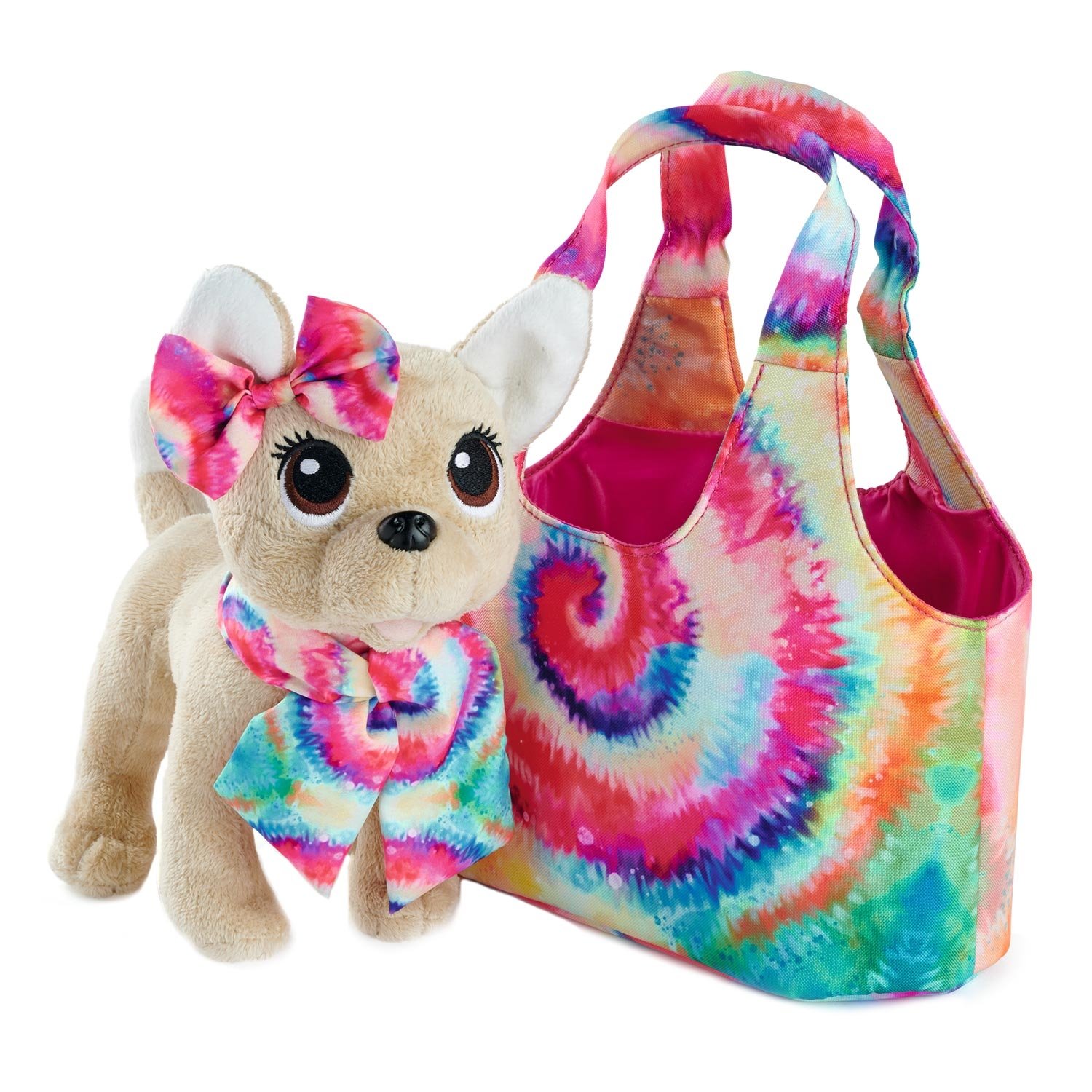 Chihuahua pluszowy piesek w torbie, Batik Style