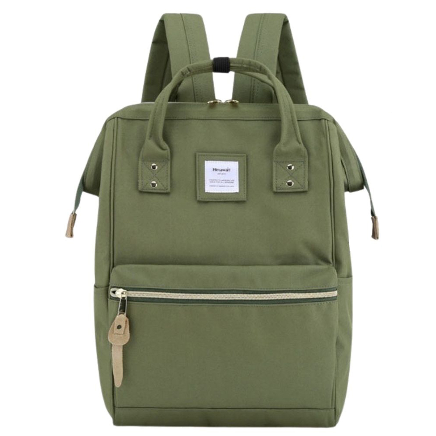 Plecak miejski Himawari, 19 l, z USB, zielony