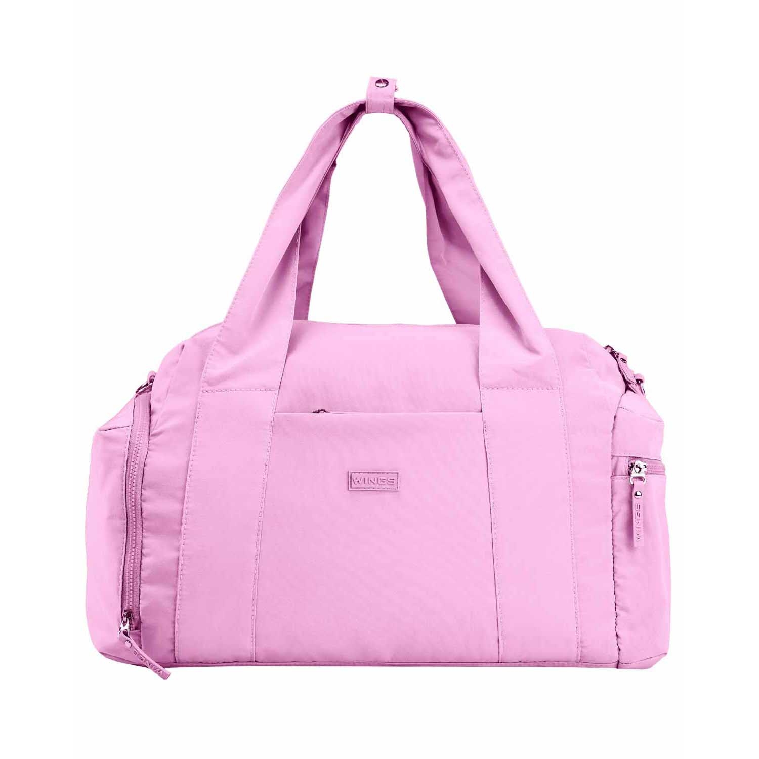 Torba podróżna sportowa Wings Solenne, 35 l, różowa