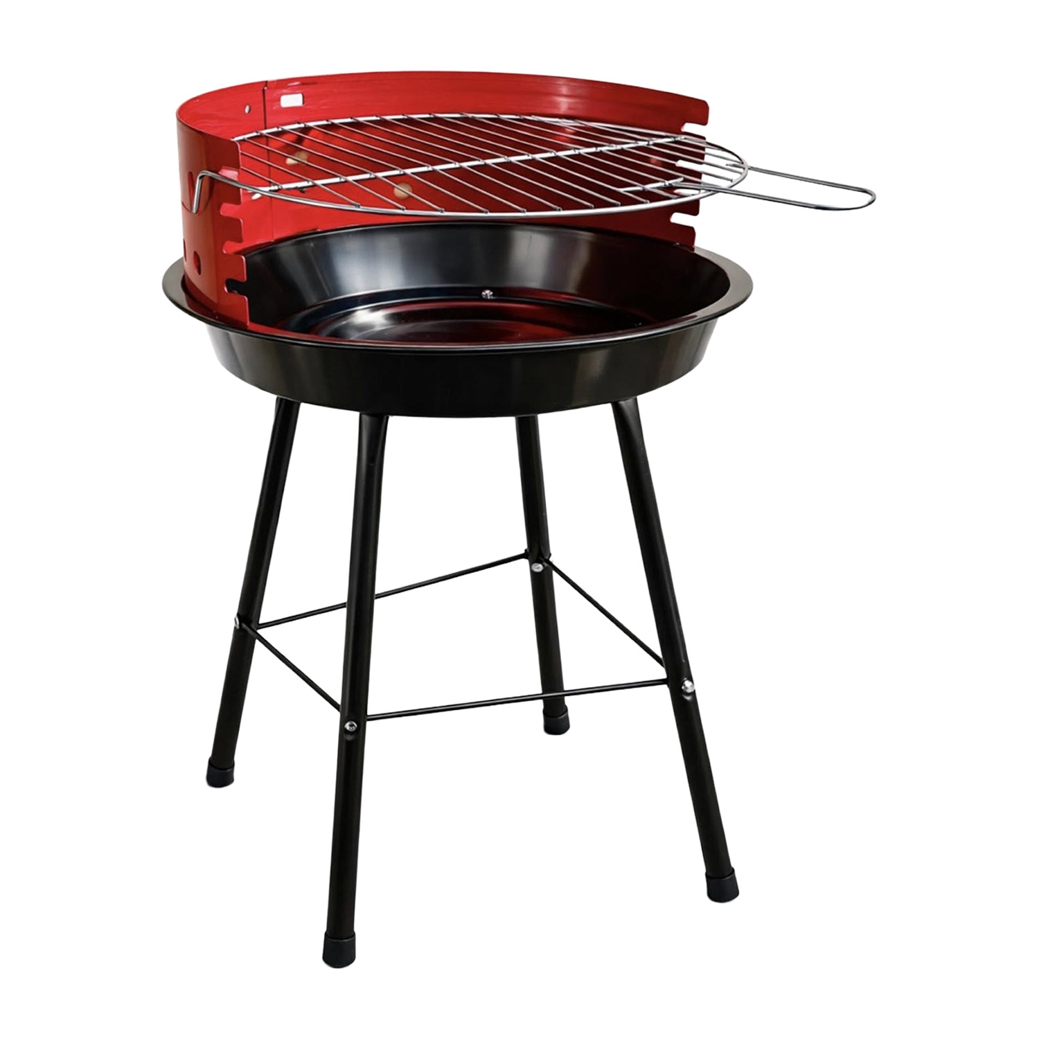 Grill ogrodowy węglowy Black Forest Flamenco, ruszt 33 cm
