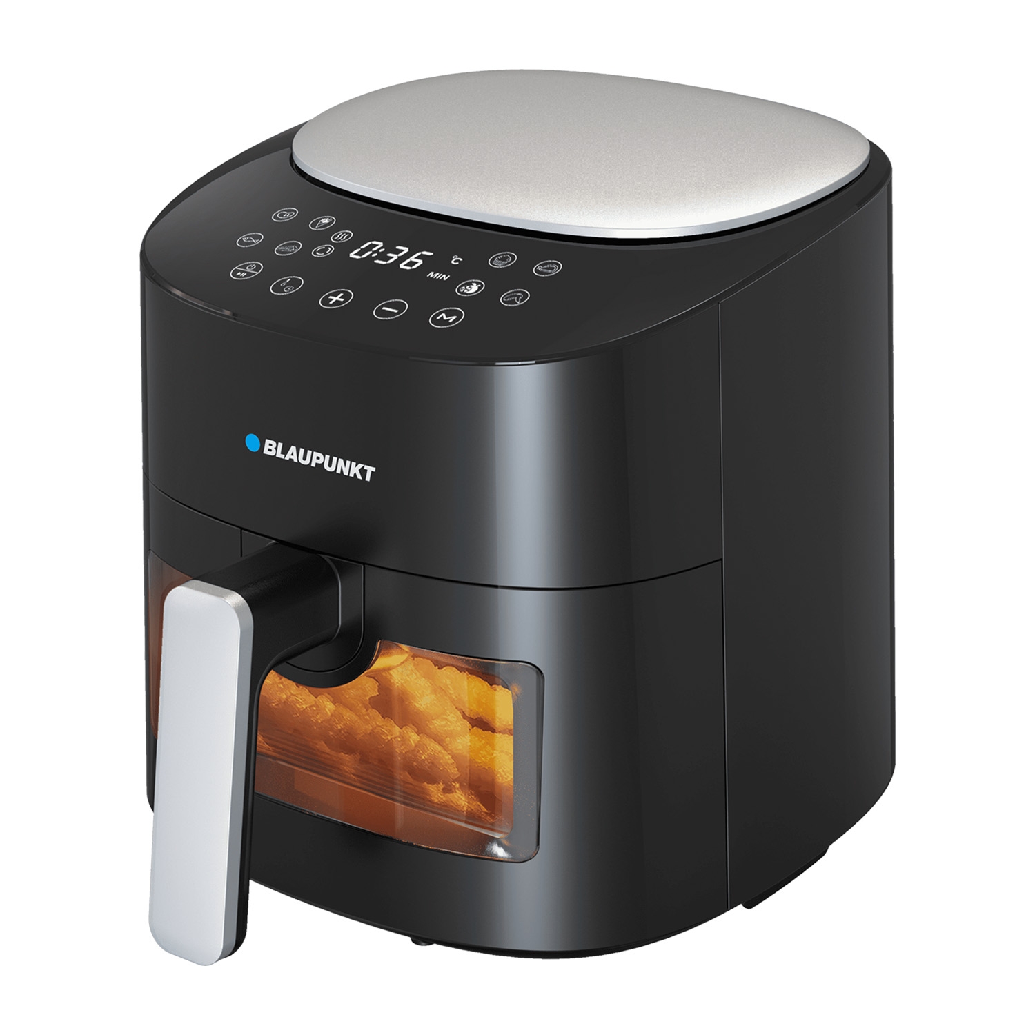 Air Fryer Frytkownica beztłuszczowa Blaupunkt AFD512, 1300 W, 3,7 l, czarna