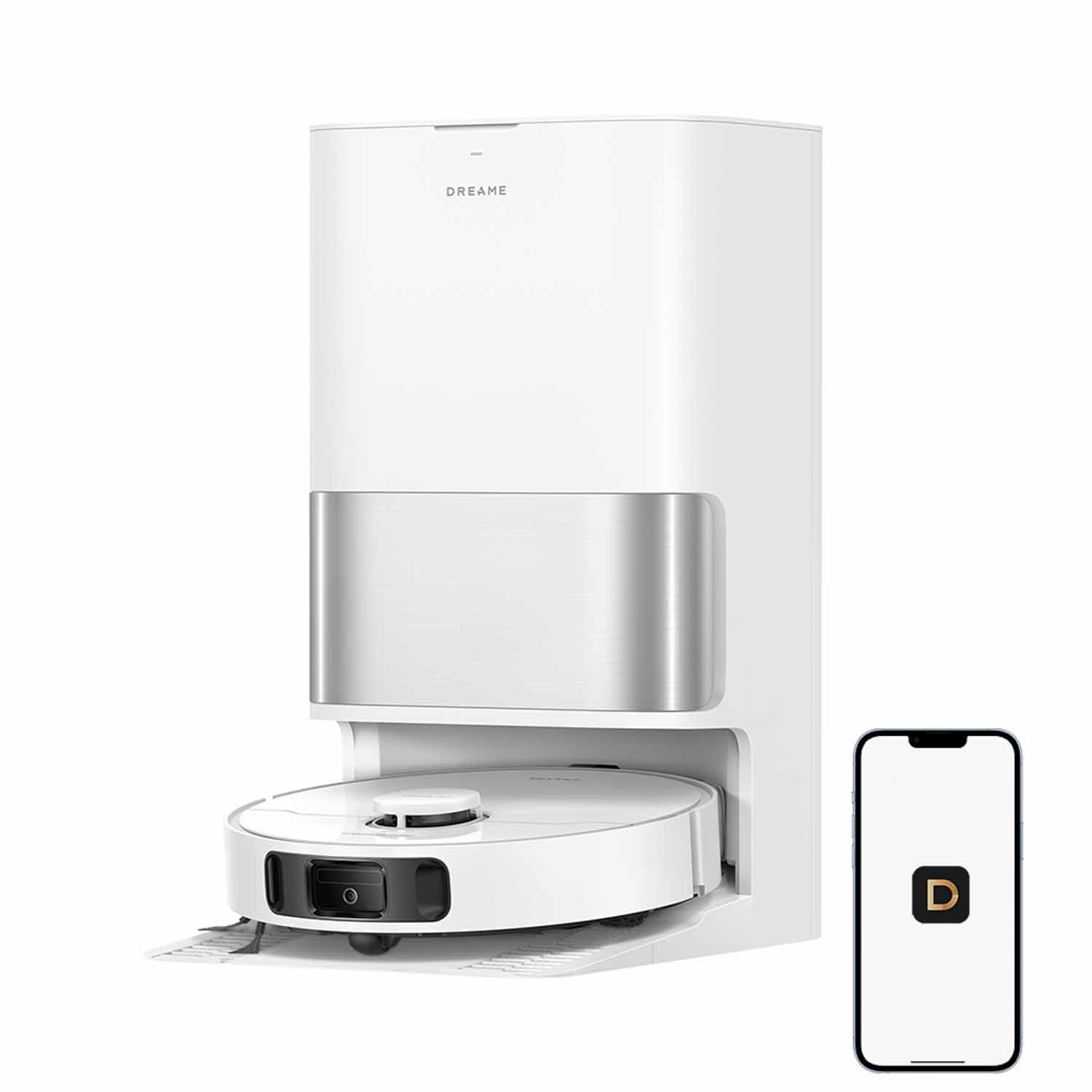 Robot sprzątający Dreame L40 Ultra A, 24 kPa, z funkcją mopowania, biały