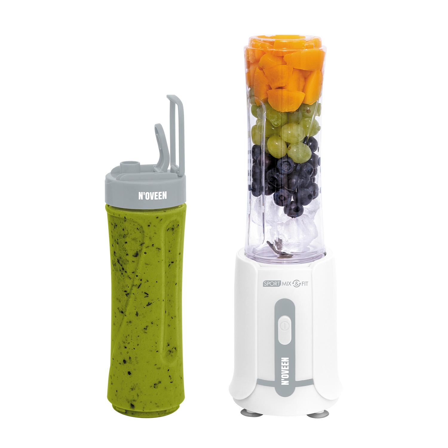 Blender Noveen Sport Mix & Fit SB230, szary
