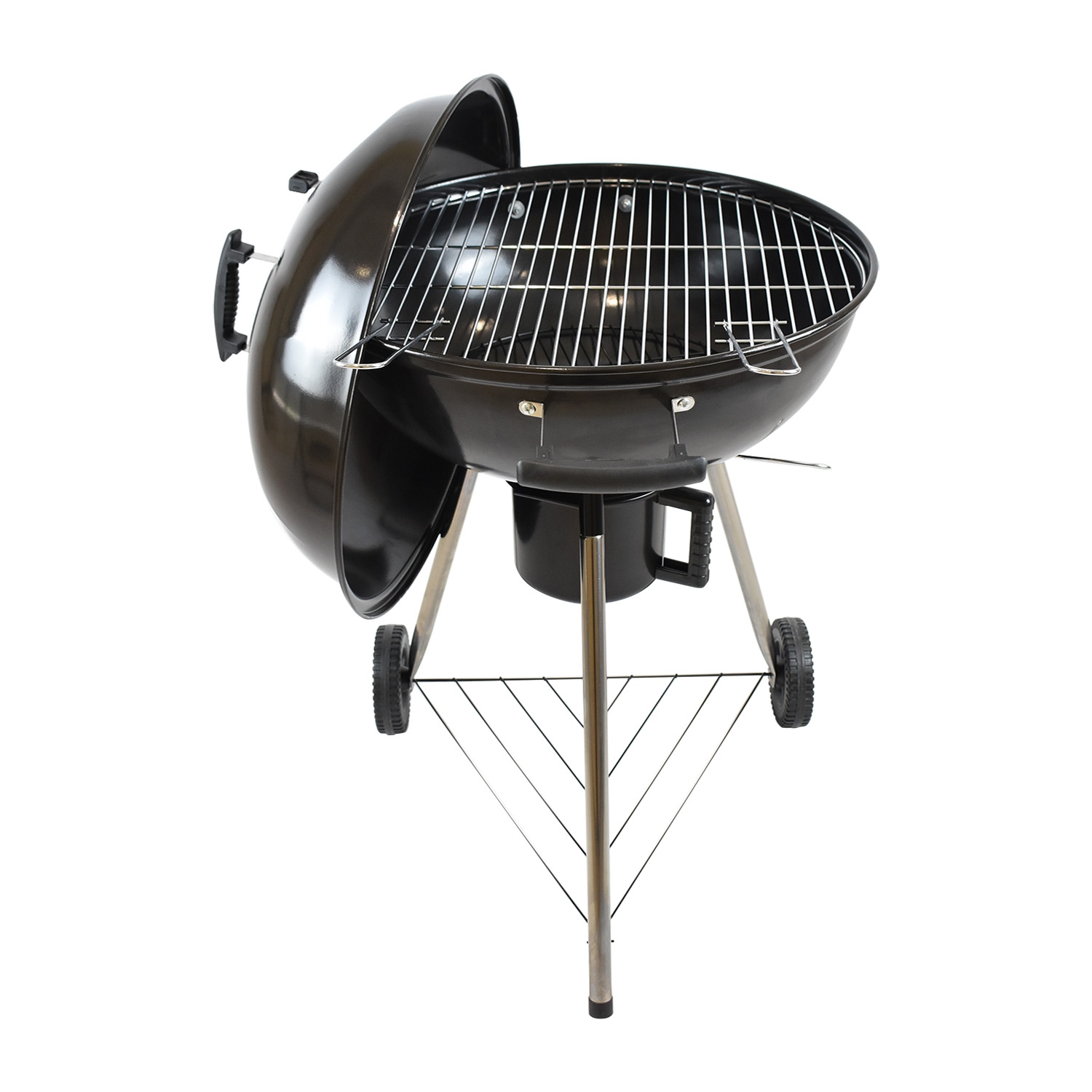 Grill ogrodowy węglowy MG Home, 22,5 cale, ruszt 55 cm