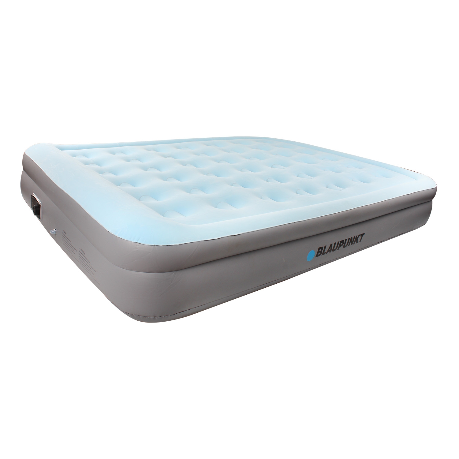 Materac dmuchany 203 x 157 x 38 cm Blaupunkt IM720, z wbudowaną pompką elektryczną