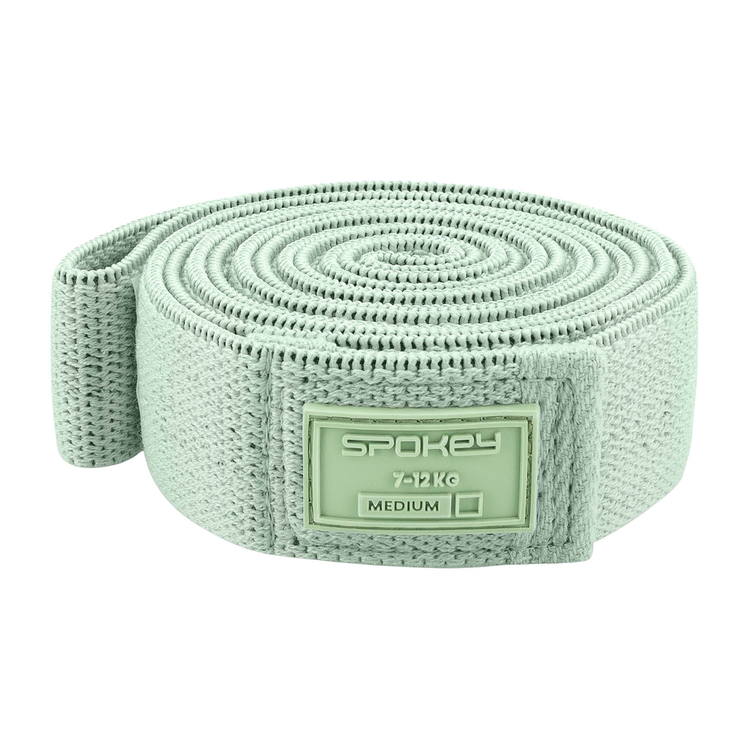 Guma oporowa Spokey, medium 7-12 kg, zielona