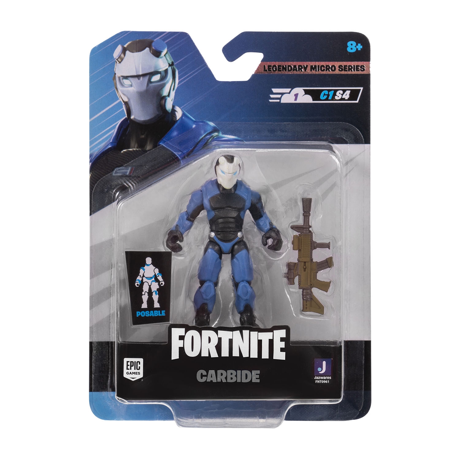 Figurka Fortnite Carbide, 6,5 cm, ruchoma