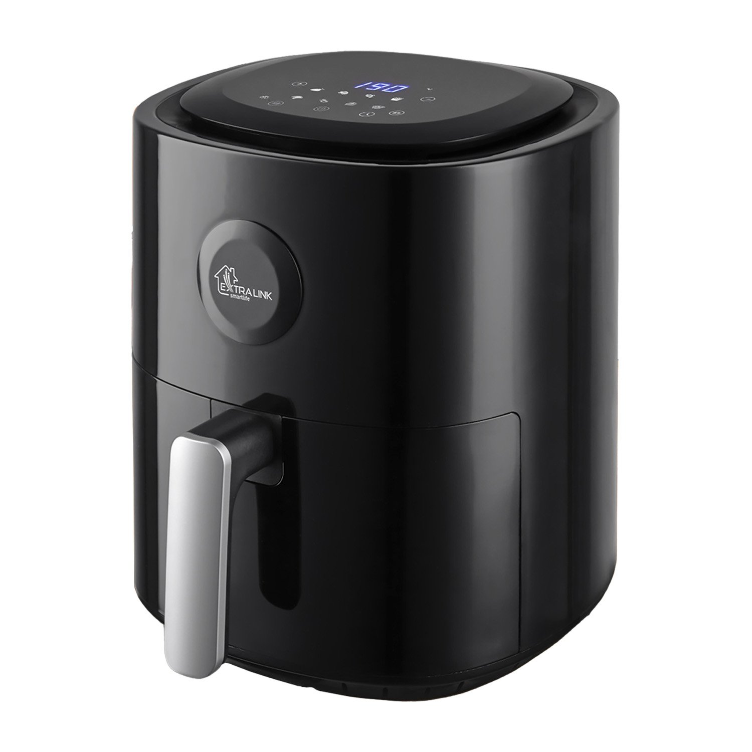Frytkownica beztłuszczowa Extralink Smart Life SJ-400, 4 l, 1300 W, czarna
