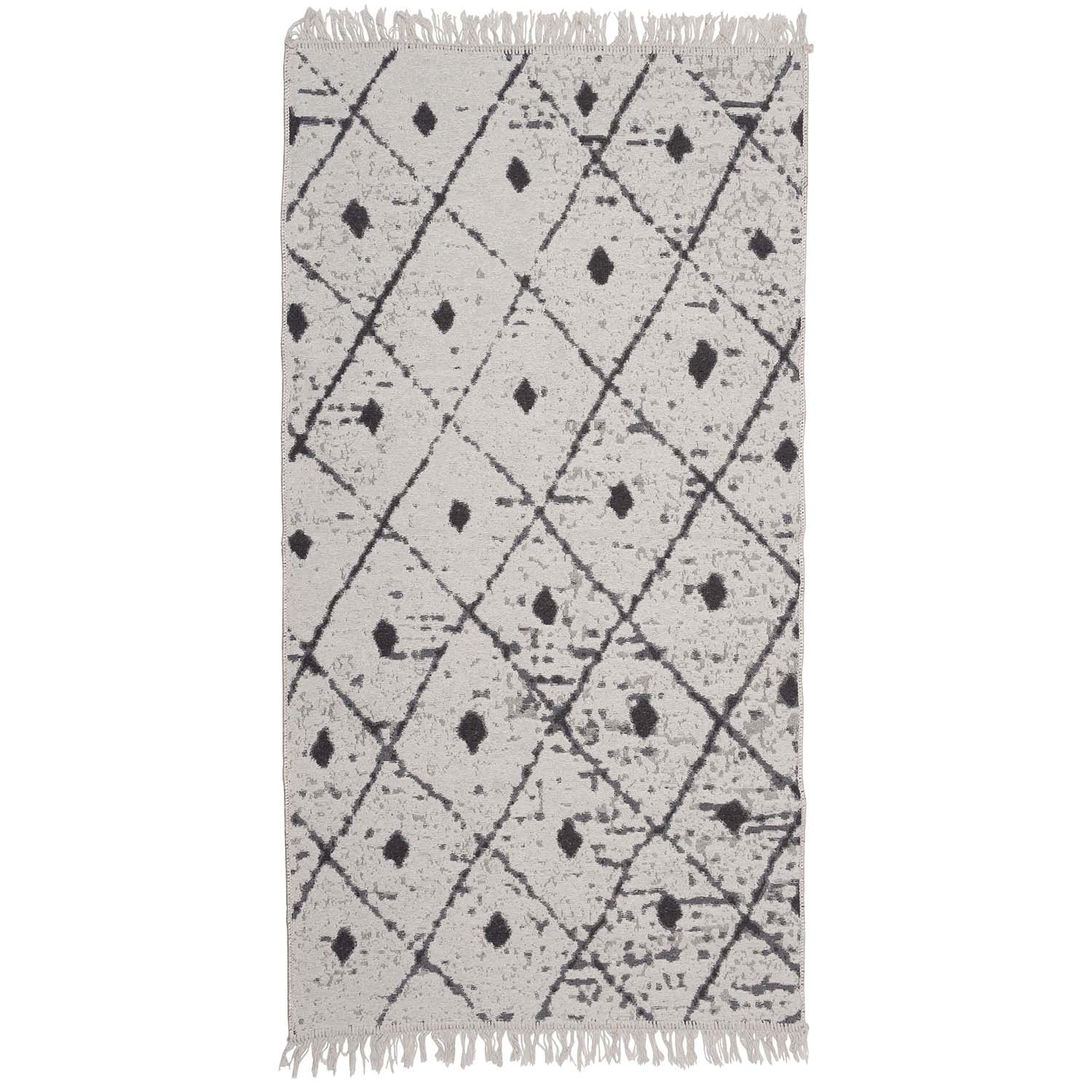Dywan Multi-decor Kilim Gold, 80 x 150 cm, romby, szary