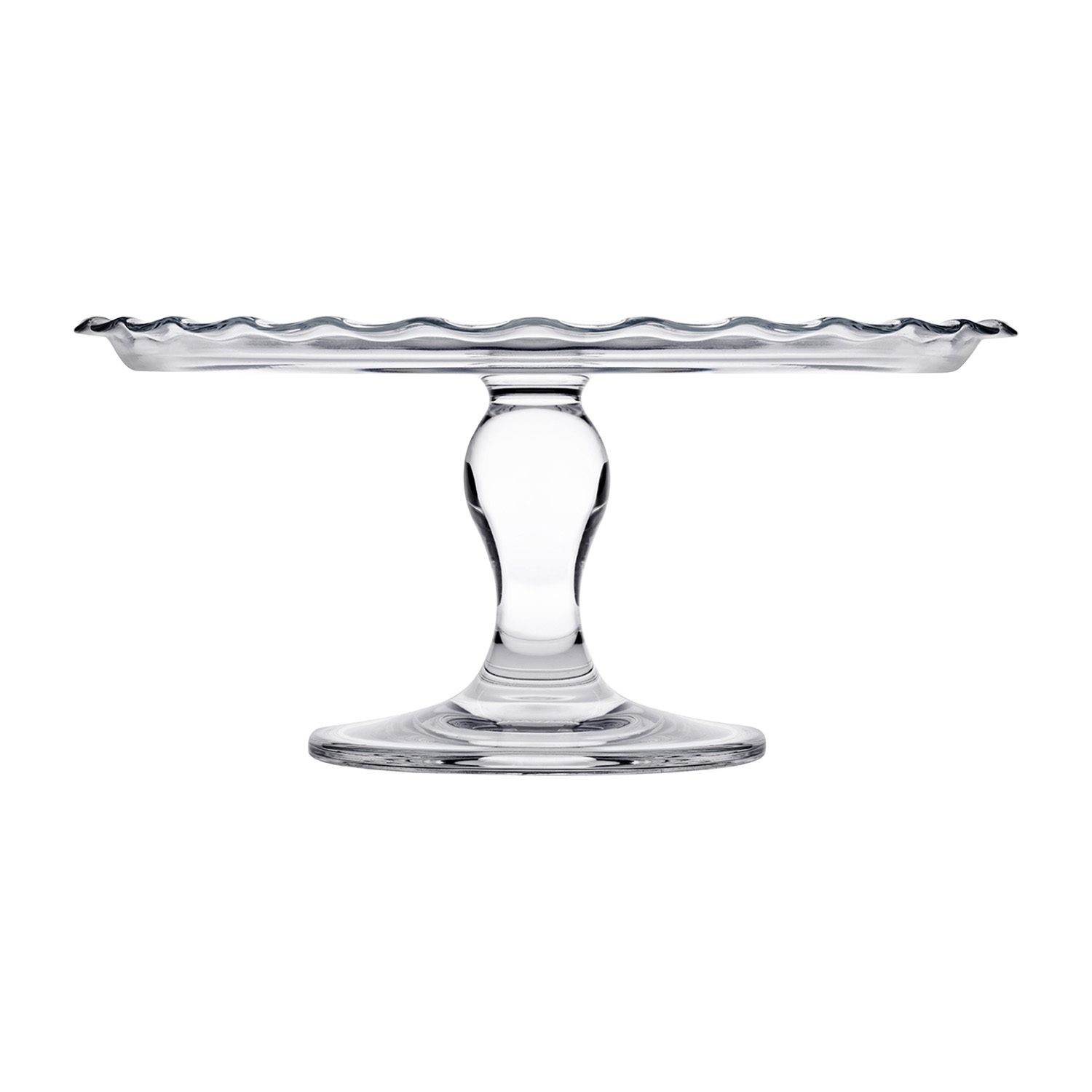Patera szklana Pasabahce Petite Patisserie, na nóżce, 26,4 cm