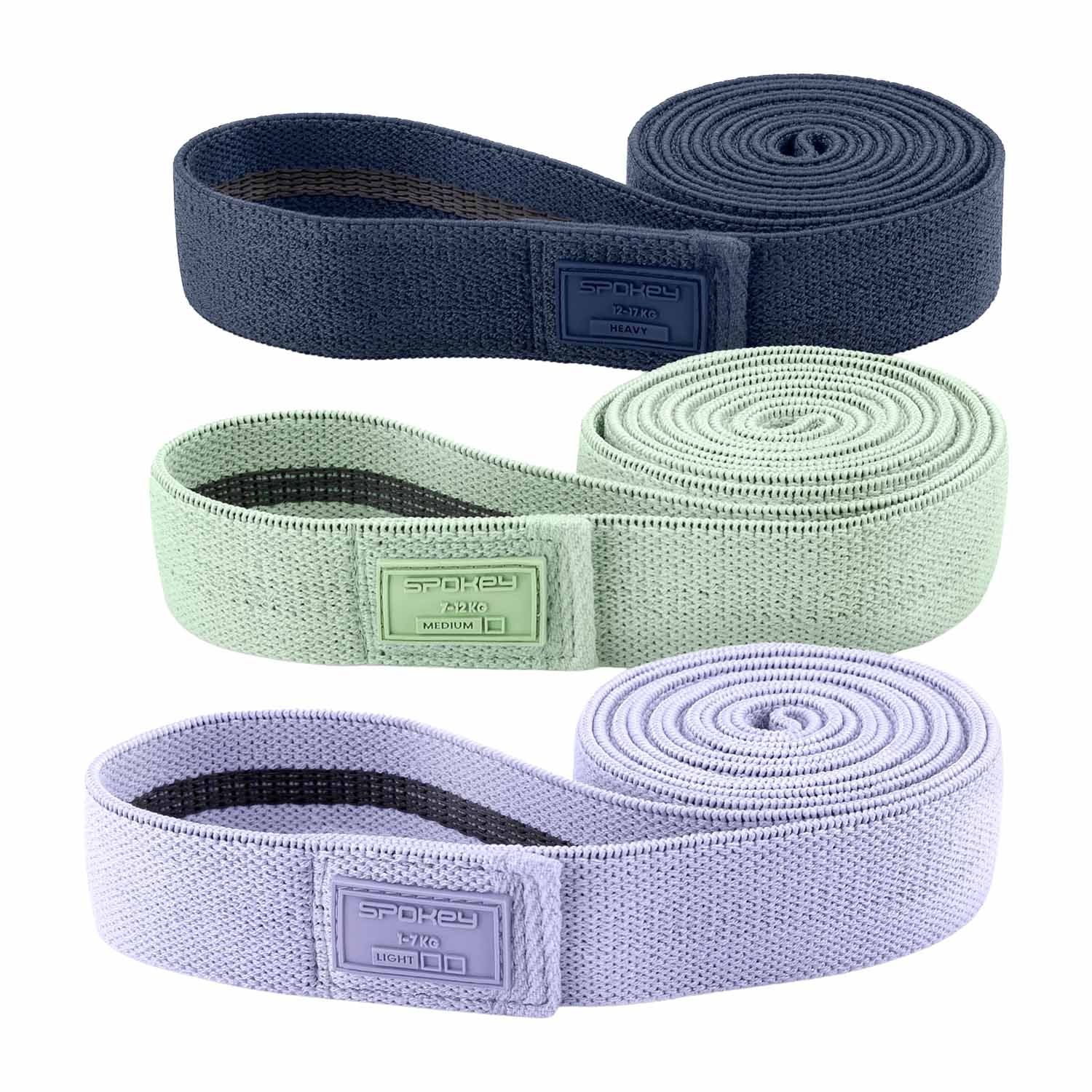 Zestaw 3 gum oporowych Spokey Coti Flex, wielokolorowe