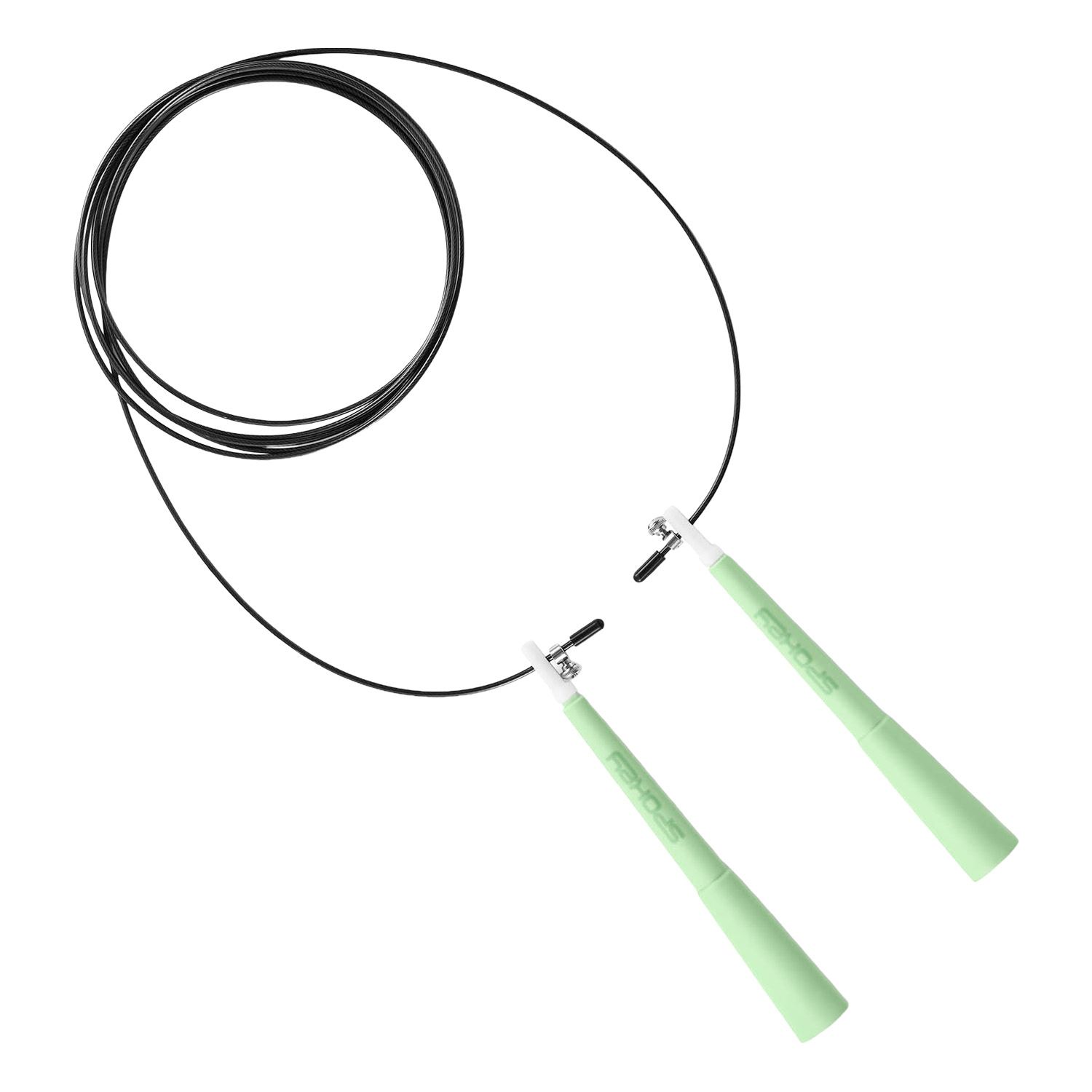 Skakanka regulowana Spokey X-Rope, zielona
