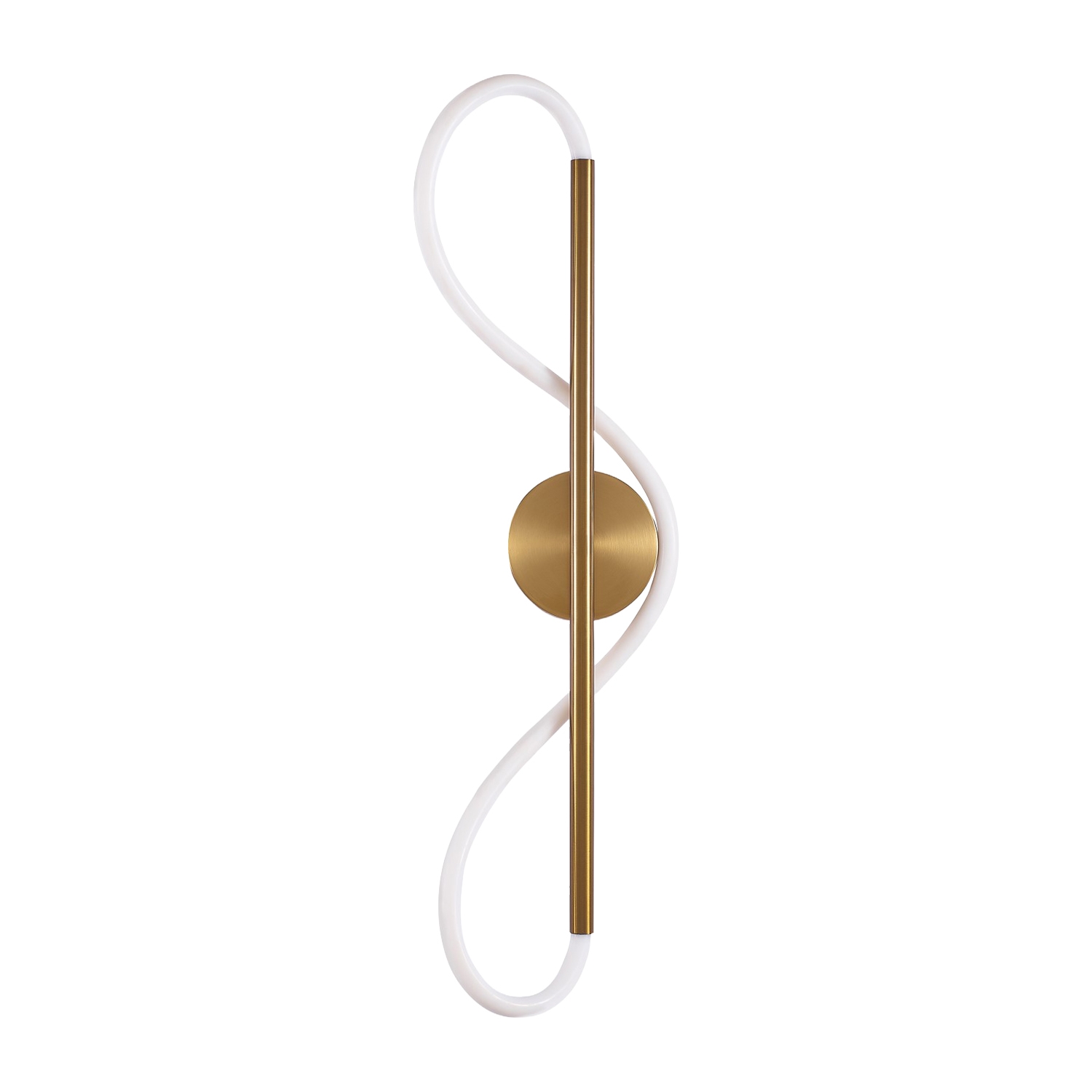 Kinkiet LED Sanico Goldlux Emma, 19 W, 2230lm, 4000K, złoty