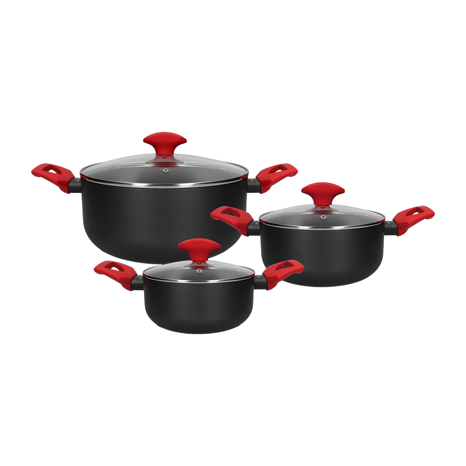 Zestaw garnków Zwieger Carmina, 6 elementów, aluminium