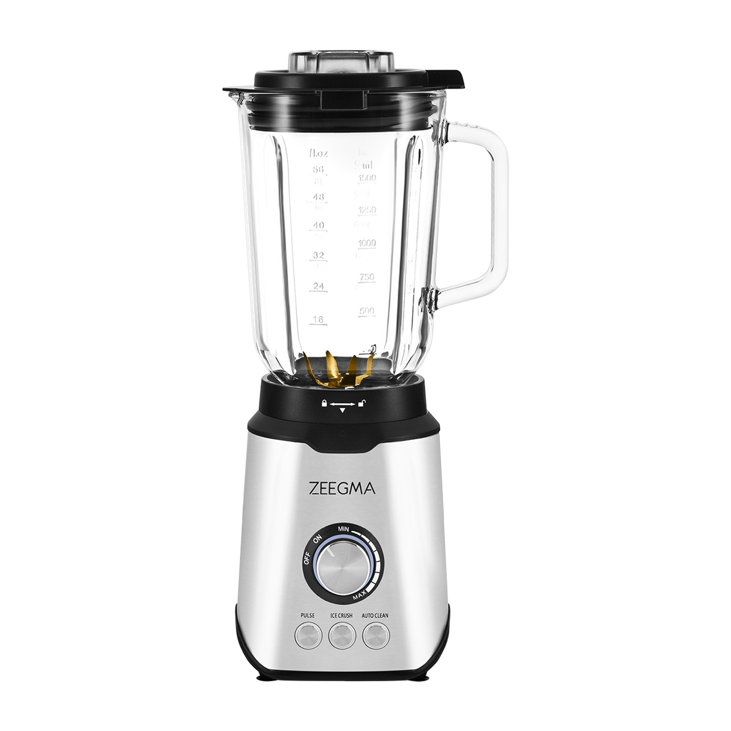 Blender kielichowy Zeegma Grand Vitamine, 800-1600 W, 1,75 l, stal szczotkowana