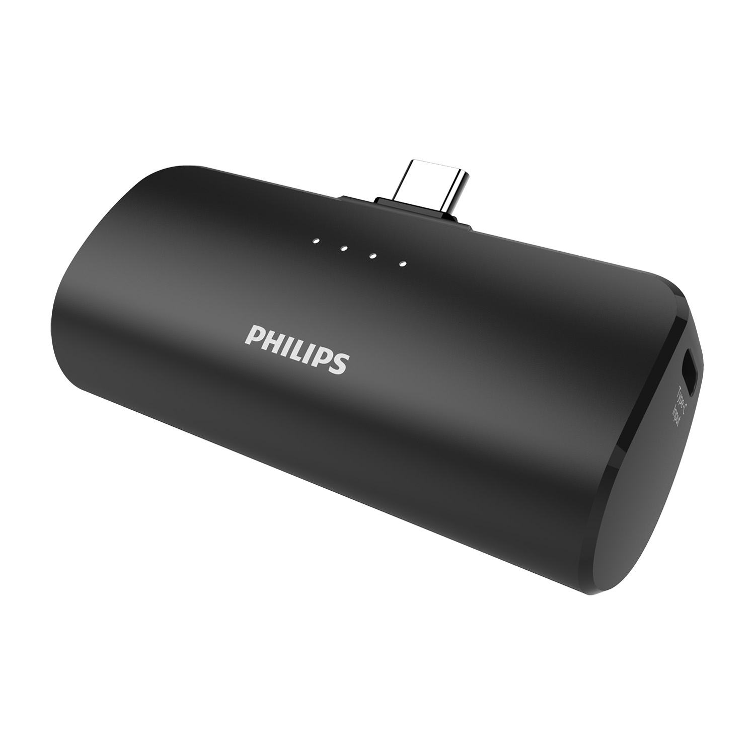 Powerbank Philips DLP2510C/00, USB-C, 2500 mAh, 10 W, czarny