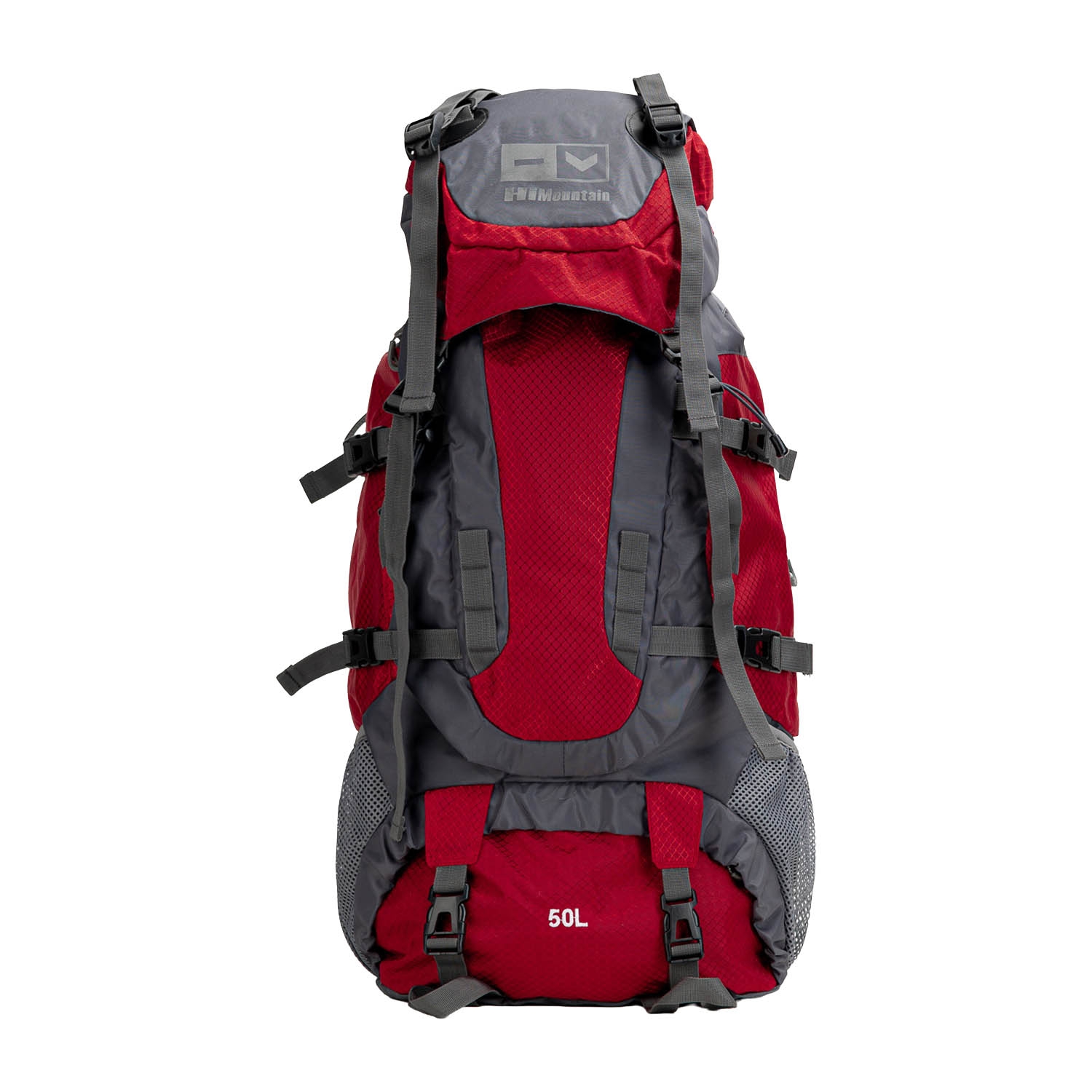 Plecak turystyczny HiMountain Hiker, 50 l, czerwony