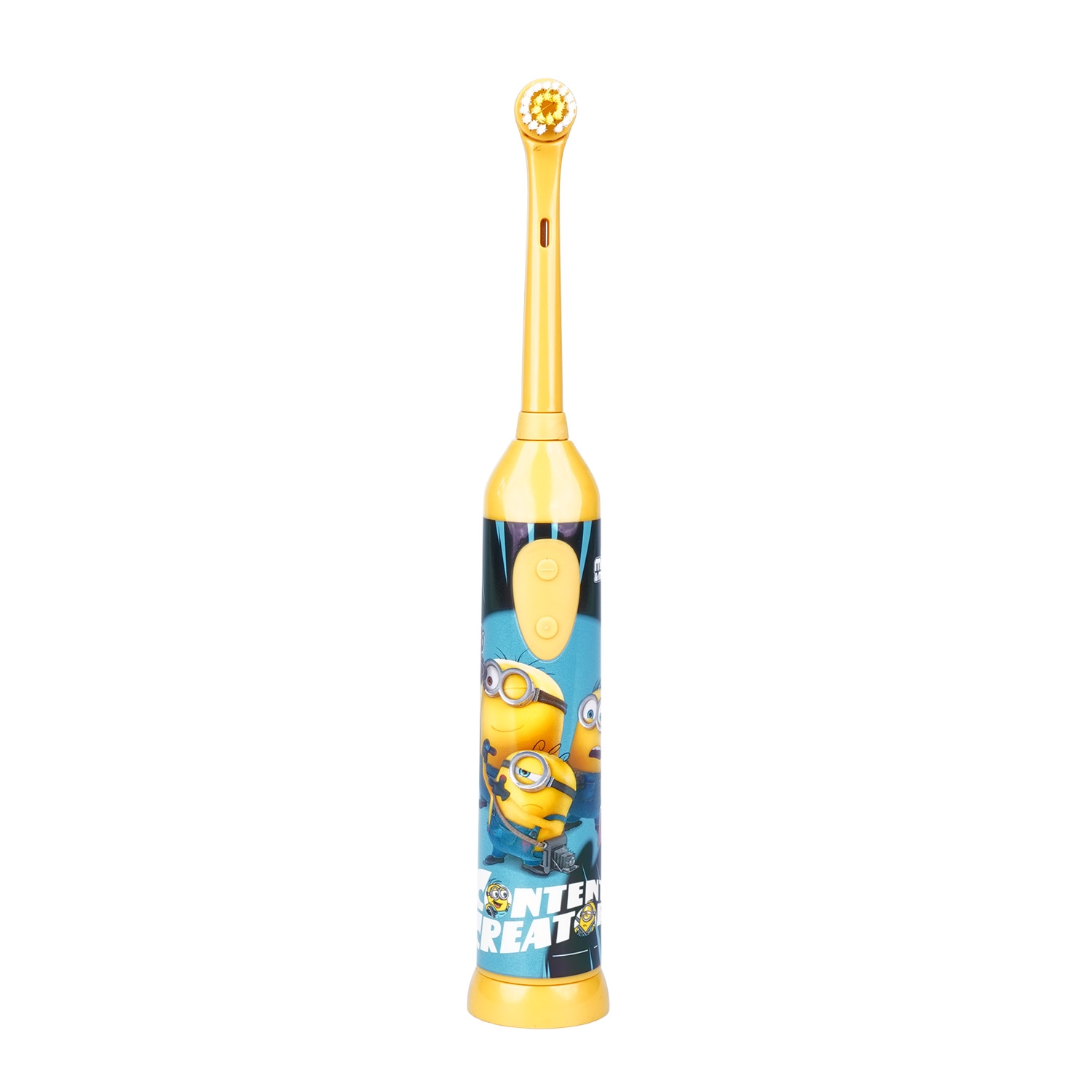 Szczoteczka oscylacyjna dla dzieci MPTech, Minionki, żółta