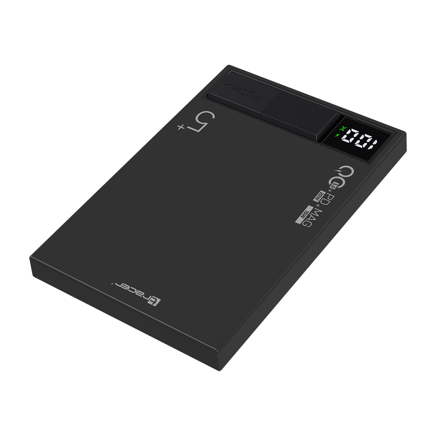 Powerbank Tracer AirMag1, 5000 mAh, czarny