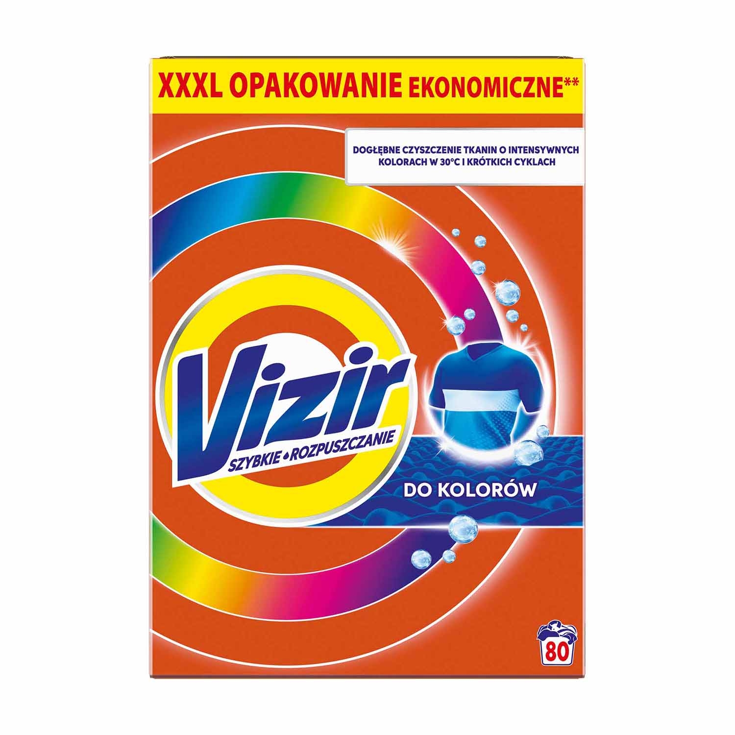 Proszek do prania Vizir Color, 4,4 kg