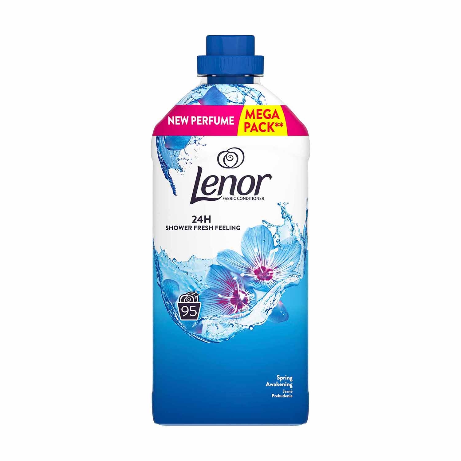 Płyn do płukania tkanin Lenor Spring Awakening, 1,9 l, na 95 prań