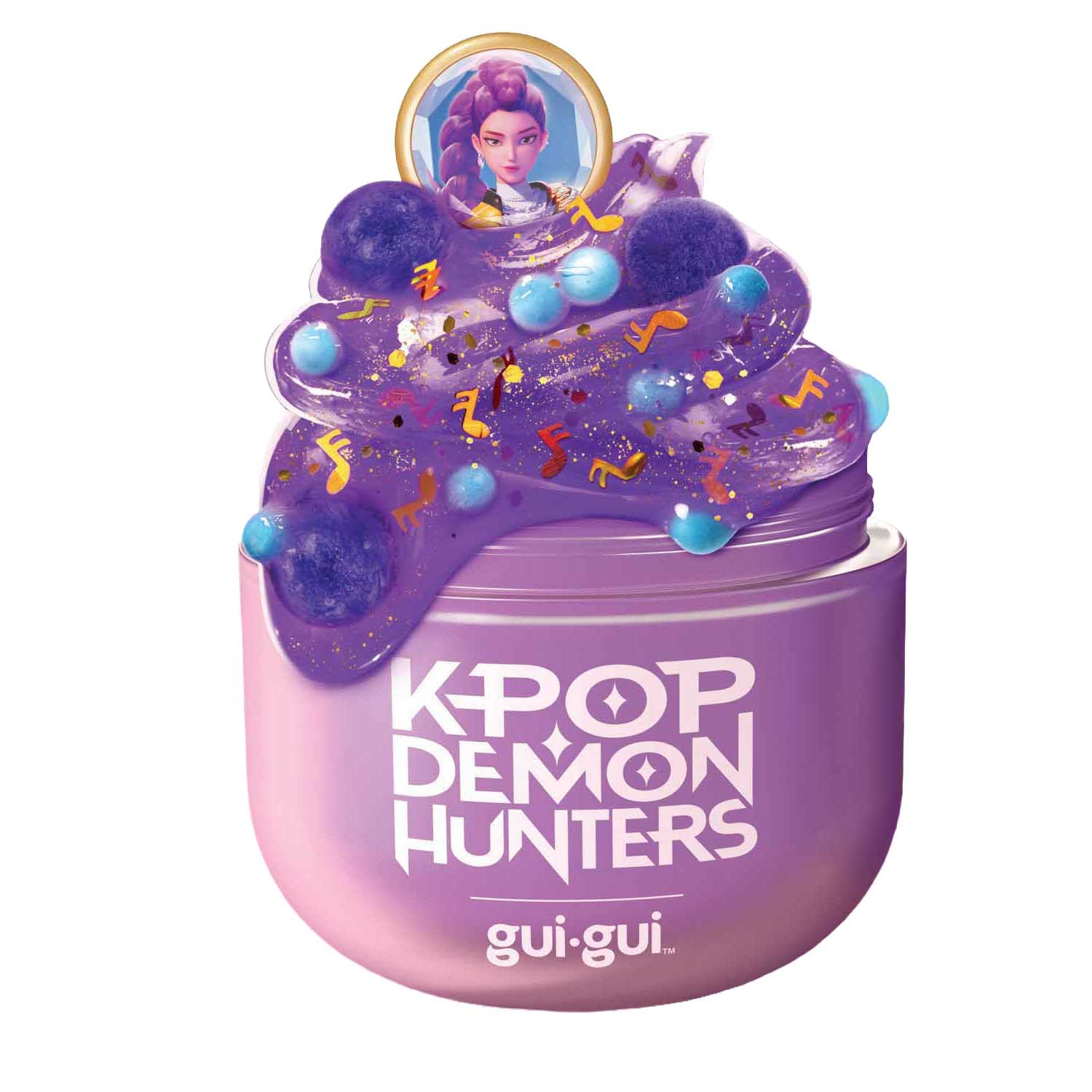 Slime Gui Gui KPop Demon Hunters Rumi, fioletowy