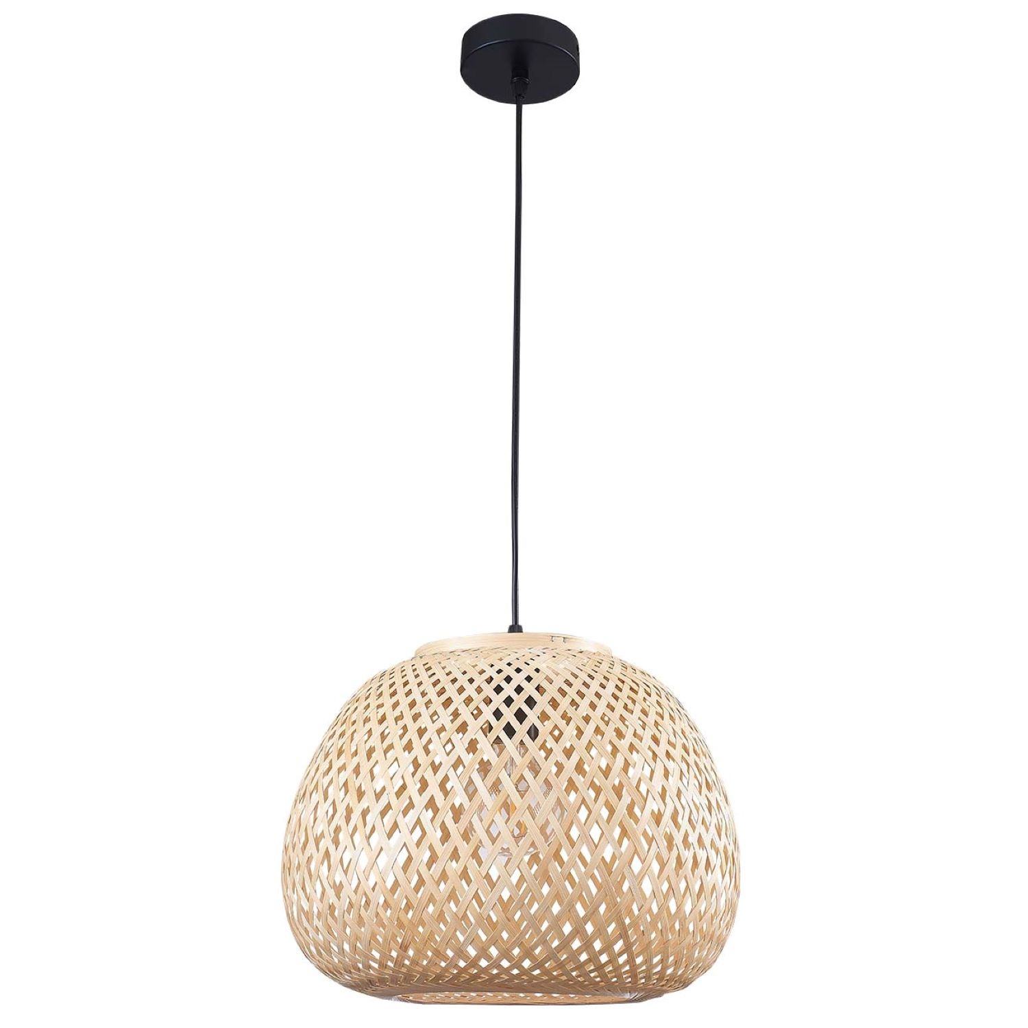 Lampa wisząca Sanico Goldlux Zanzibar Natural, 35 x 26 cm, E27