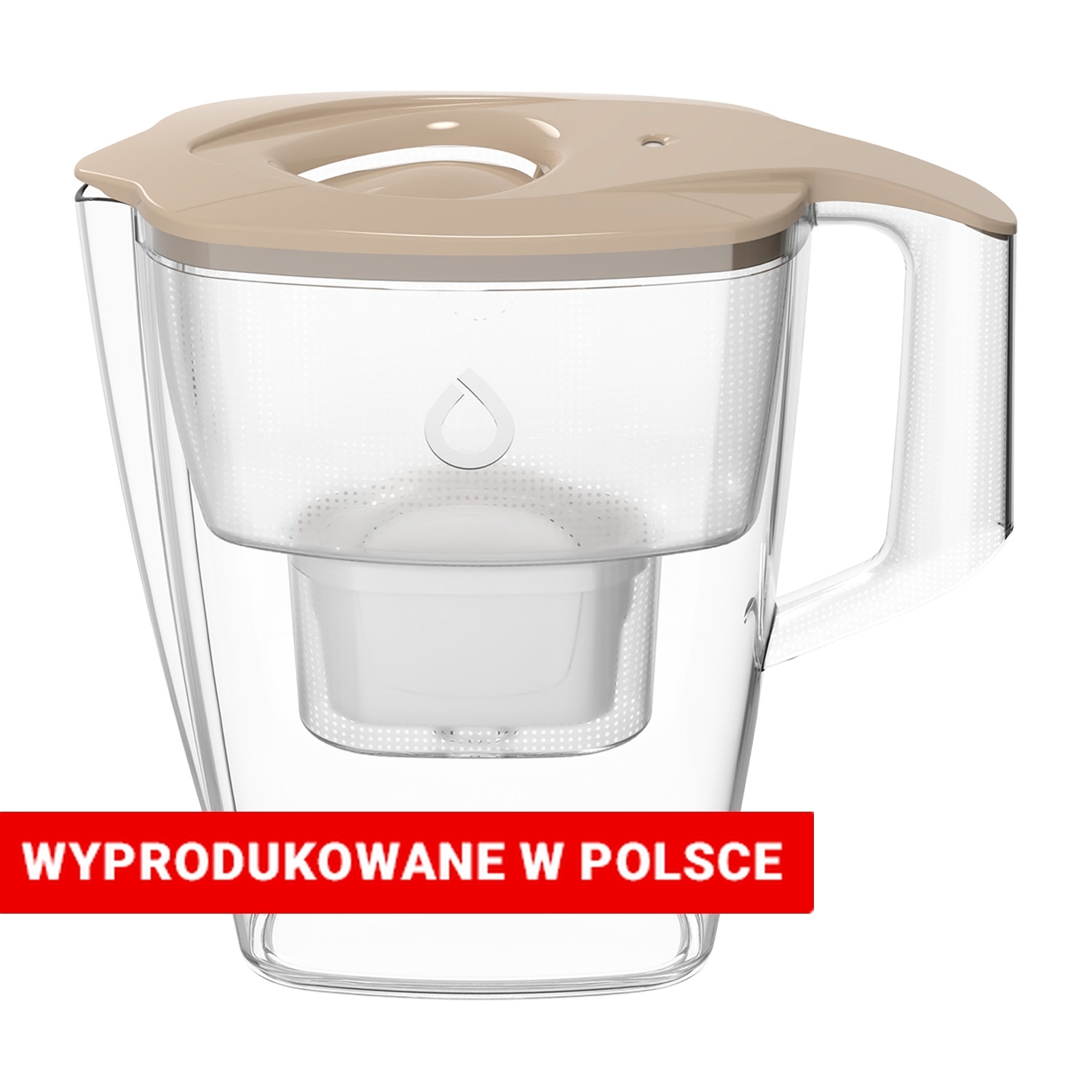 Dzbanek filtrujący Dafi Mila, 3 l, cappuccino, wkład Unimax